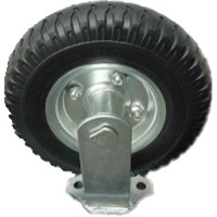 Grower Select Nesting/ Shopping Cart Caster w/Tire - Rigid