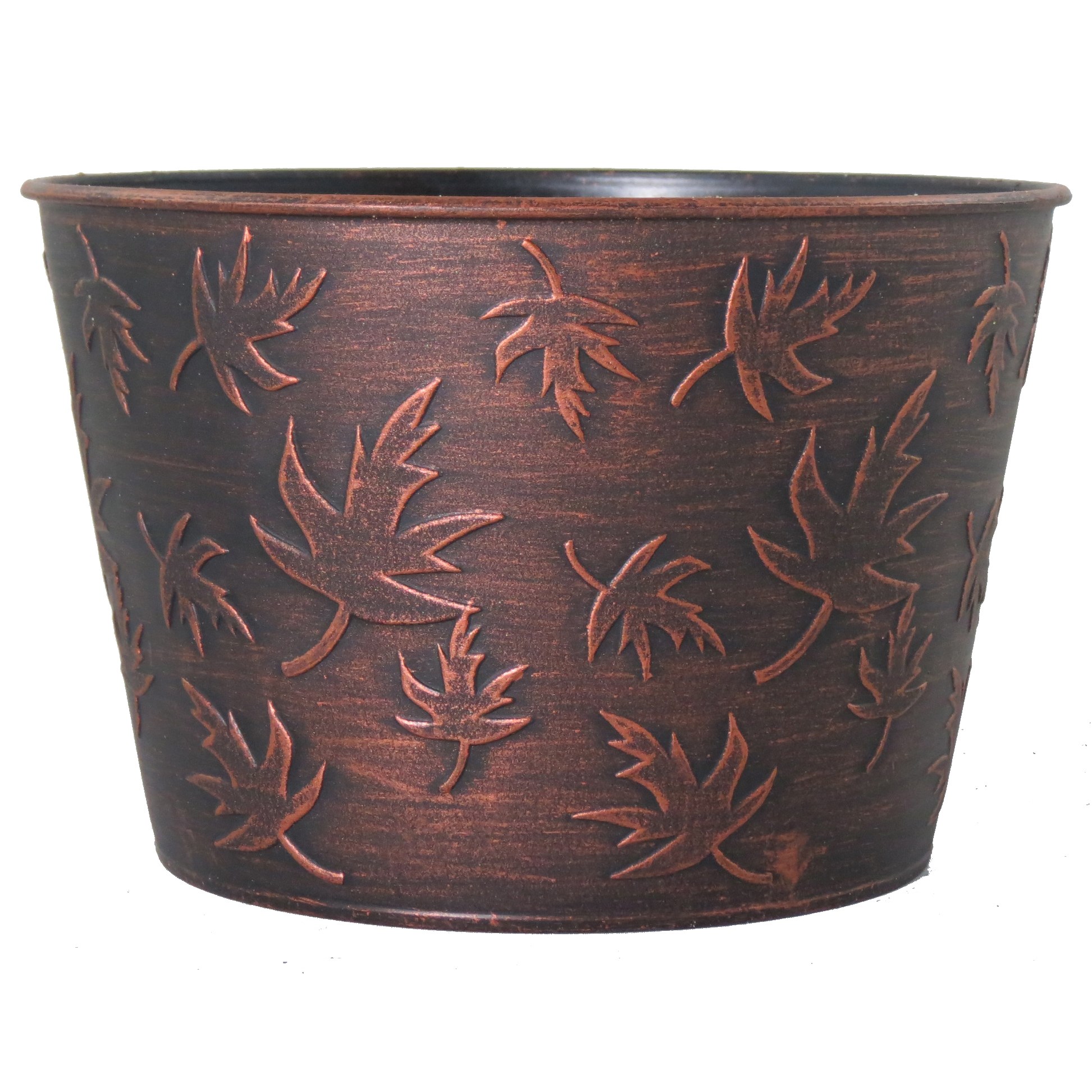 Grower Select 08.00 Fall2 Cover Pot Black / Copper — Case of 124