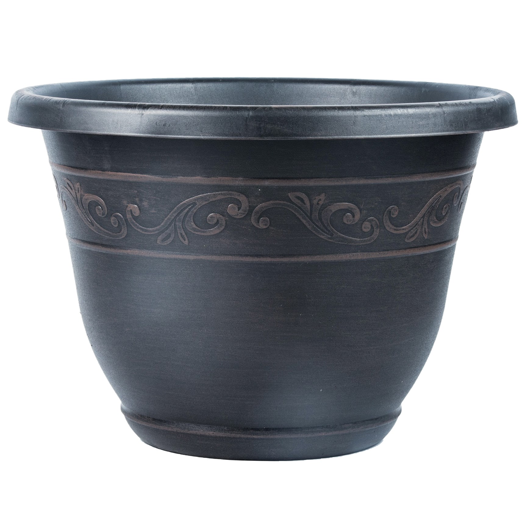 Grower Select 14.00 Kacey Planter Red Wash 18 Liter 4.76gal - 15.98in OD x 11.22in H — Case of 24