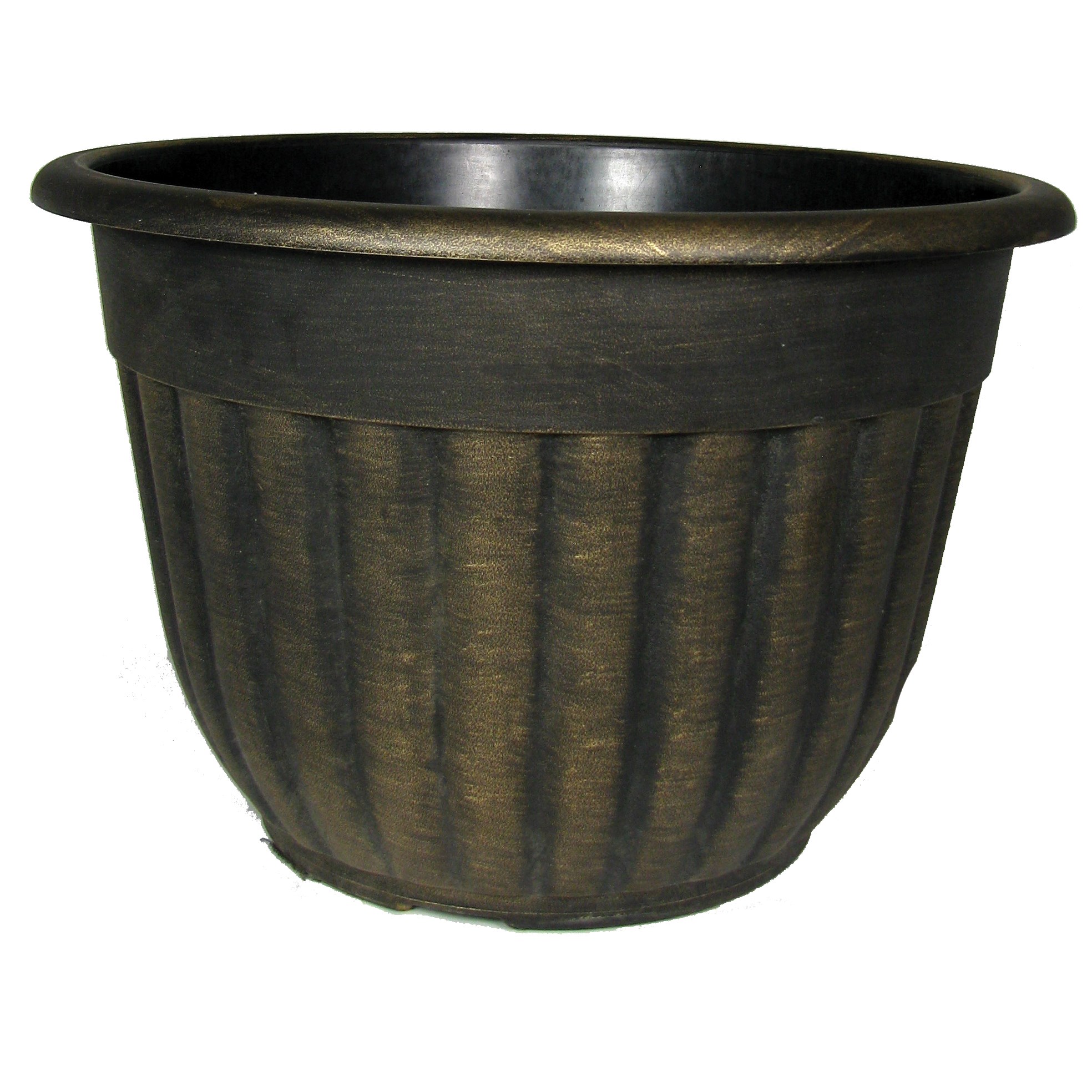 Grower Select 13.50 Alex Pot Black / Bronze — Case of 30