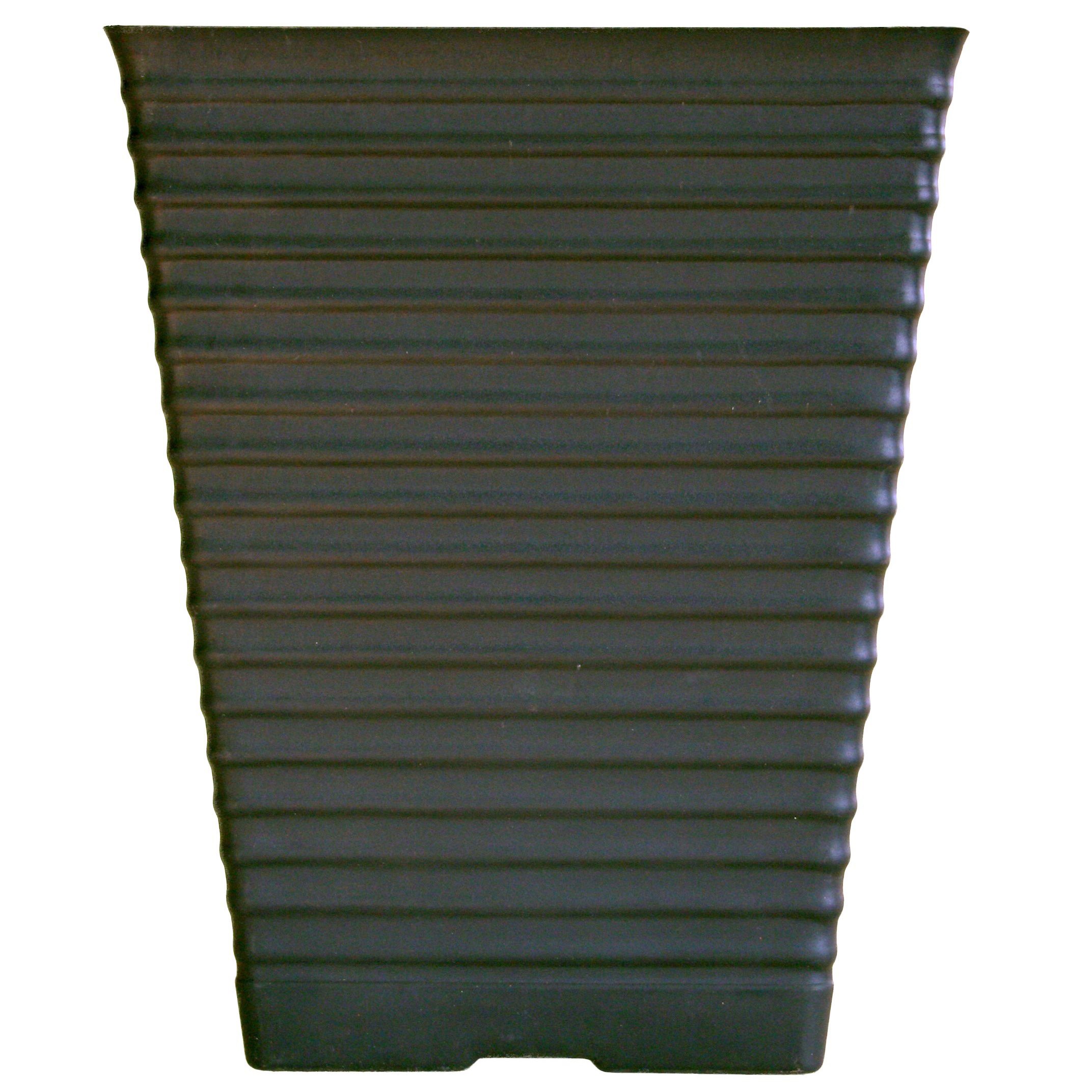 Grower Select 10.25 Square Sloan Pot Black — Case of 36