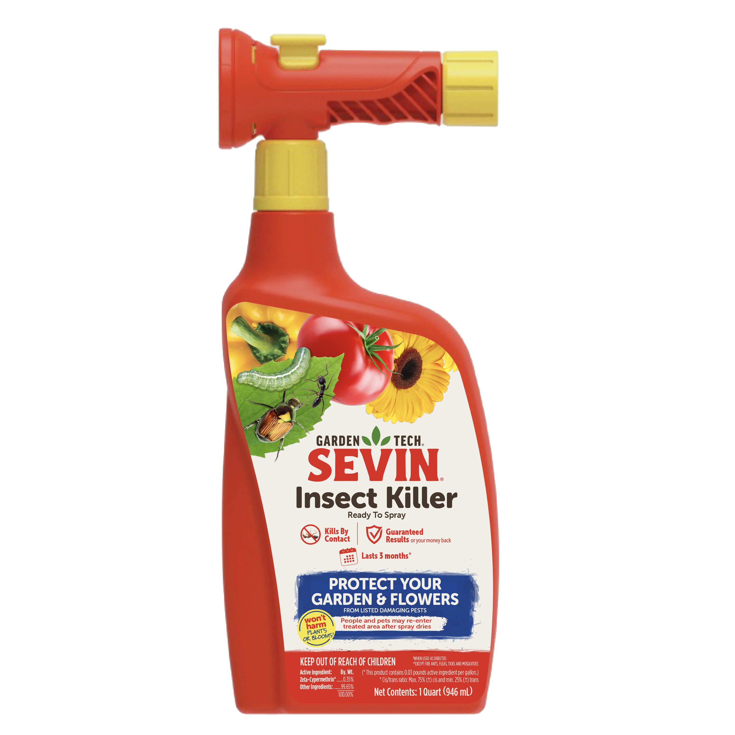 GardenTech 32oz Sevin Insect Killer Zeta-Cypermethrin Ready To Spray — priced per each; minimum 6; multiples of 6