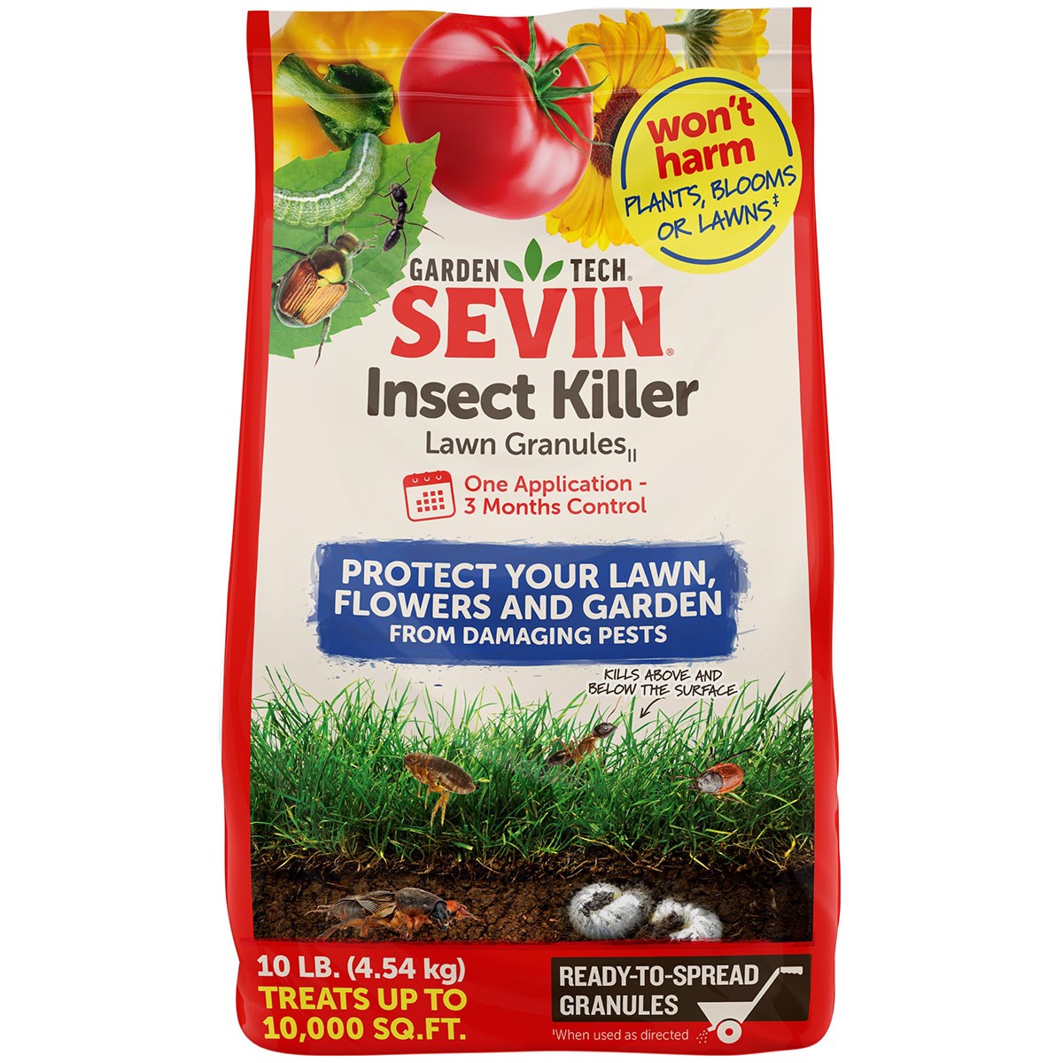 GardenTech 10# Sevin Insect Killer Lawn Granules
