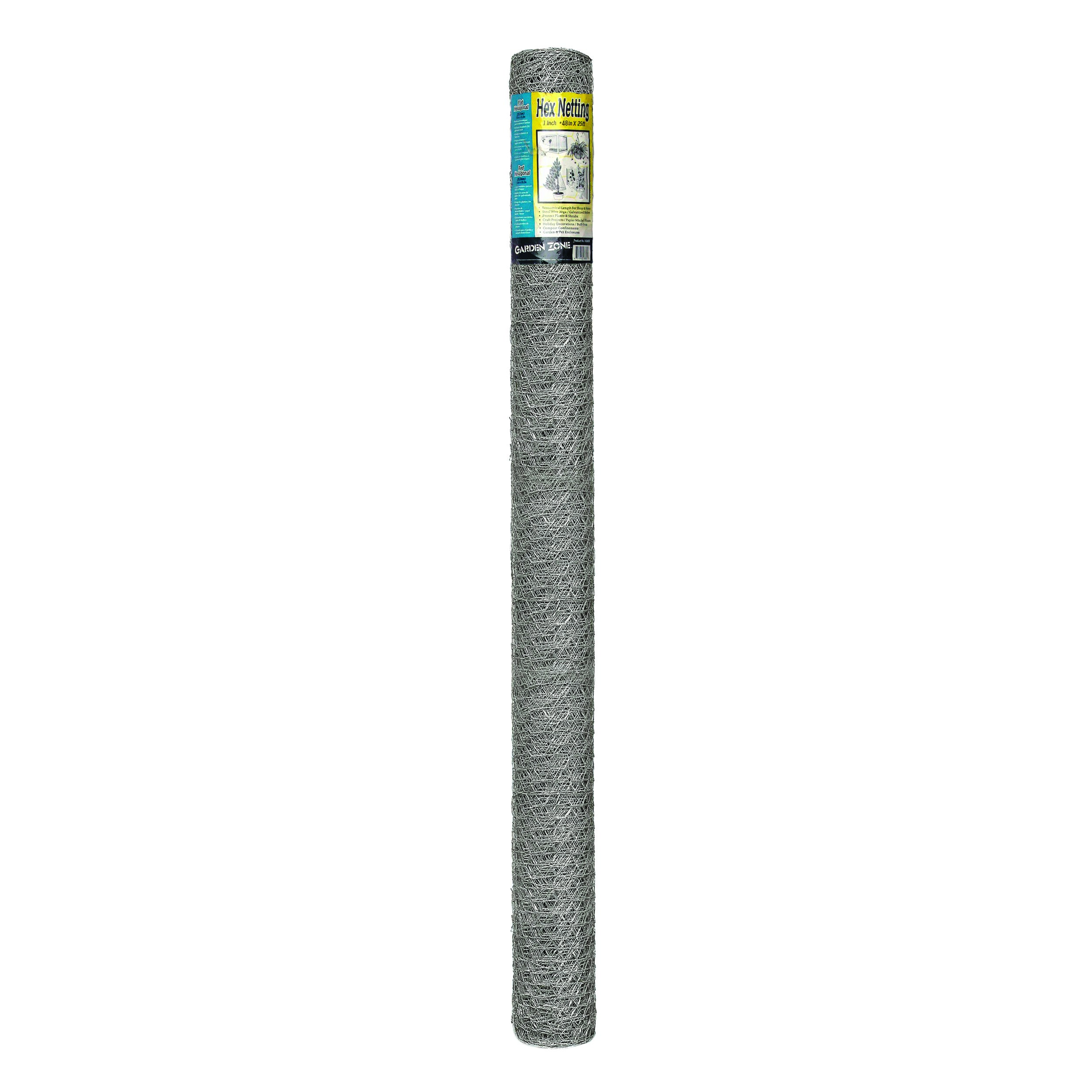 Origin Point 48"X25' Galvanized Hex Netting 1" 20GA