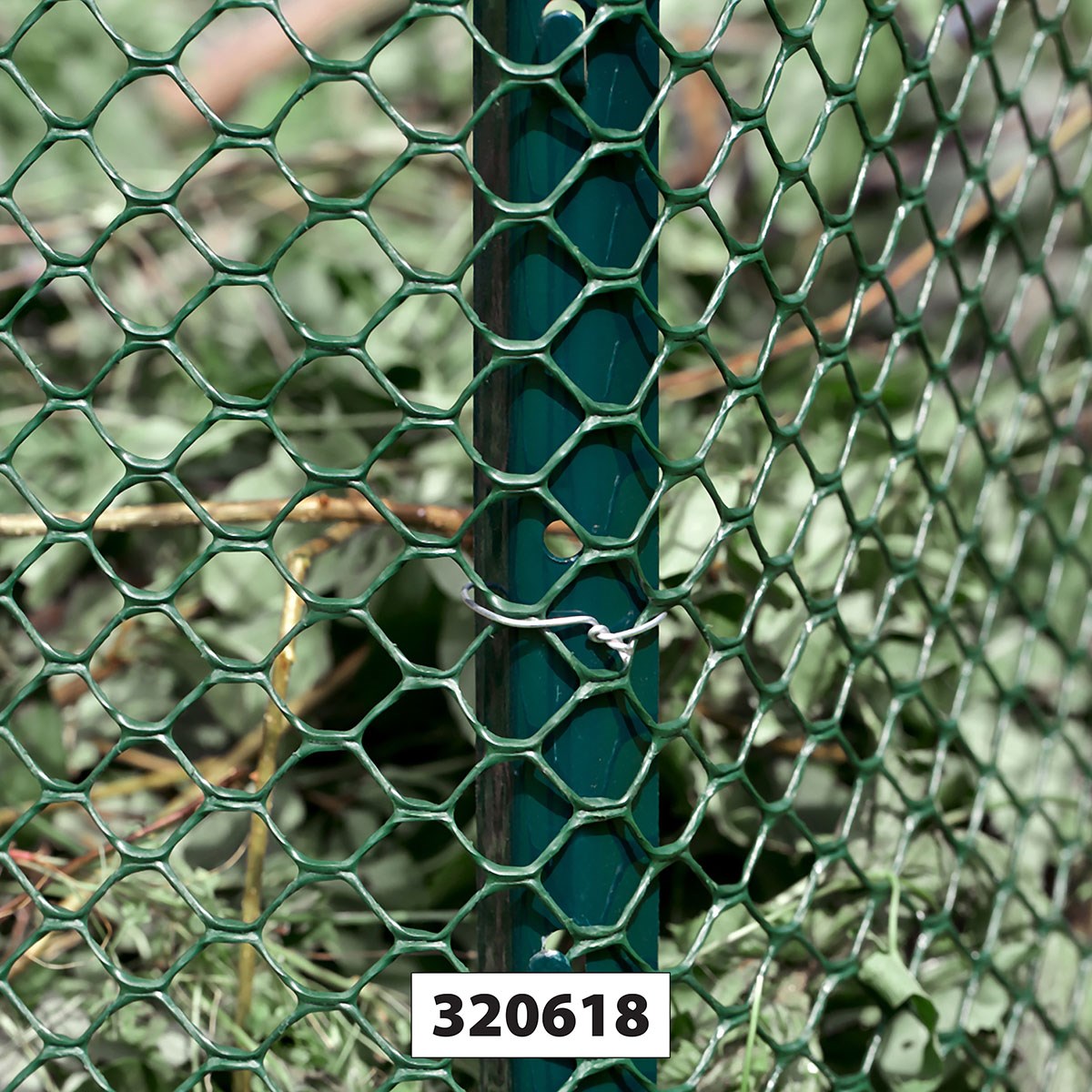 Origin Point 36"x25' Plastic Poultry Fence Green - Image 2