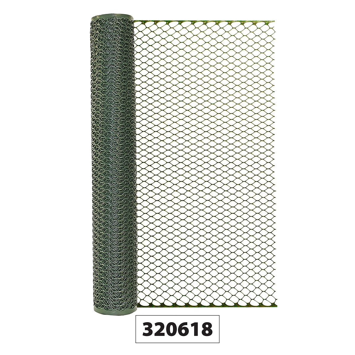 Origin Point 36"x25' Plastic Poultry Fence Green - Image 5