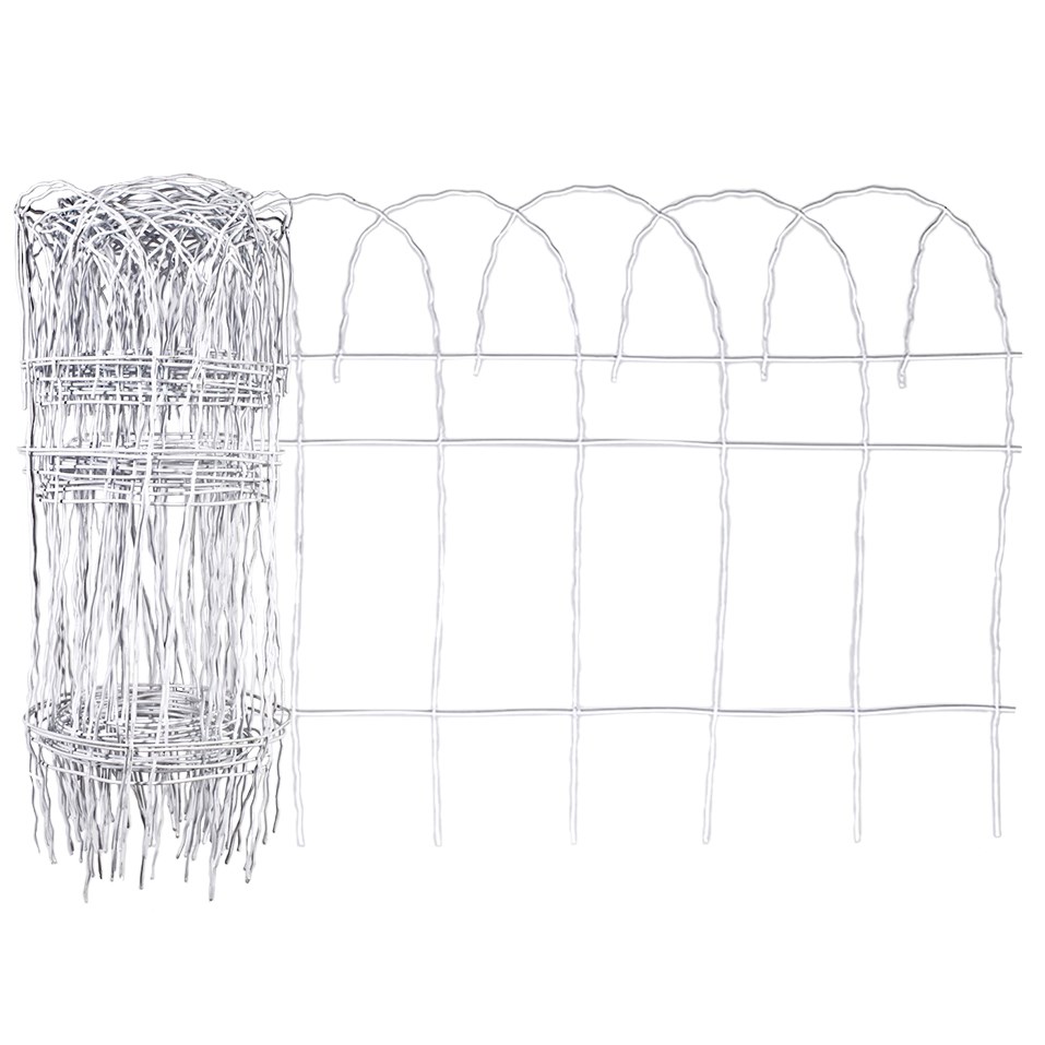 Origin Point 14"X20' Scroll Top Border White — priced per each; minimum 6; multiples of 6