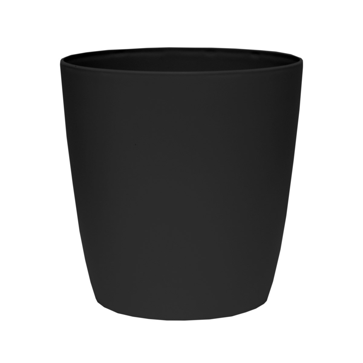 HC 10" Aria Round Planter Black — priced per each; minimum 10; multiples of 10