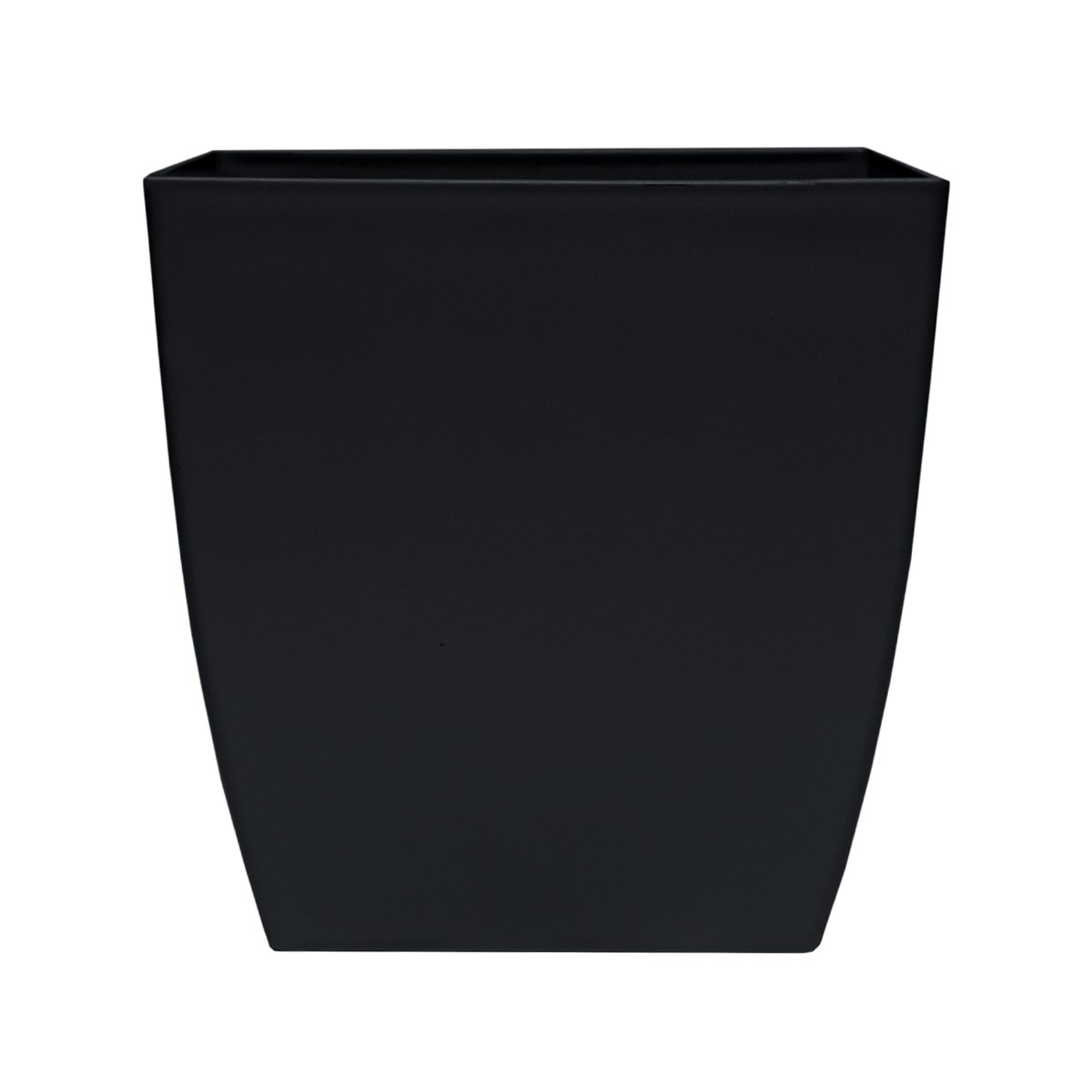 HC 10" Aria Square Planter Black