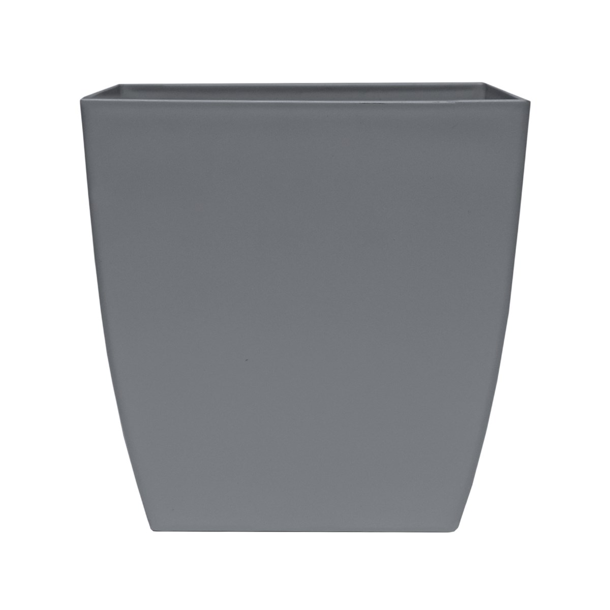 HC 16" Aria Square Planter Warm Grey