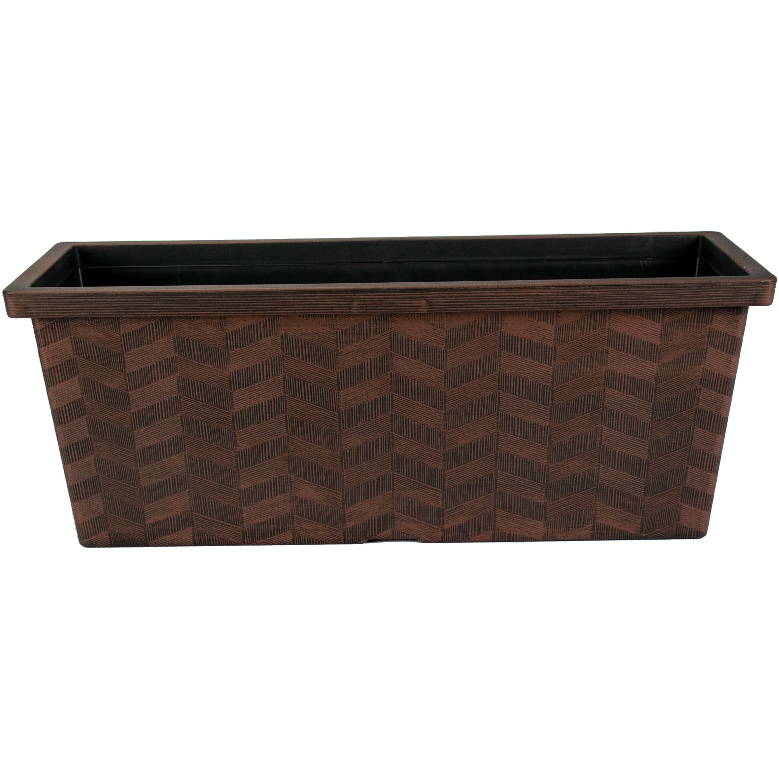 HC 27" Borden Deck Box Chestnut — priced per each; minimum 8; multiples of 8