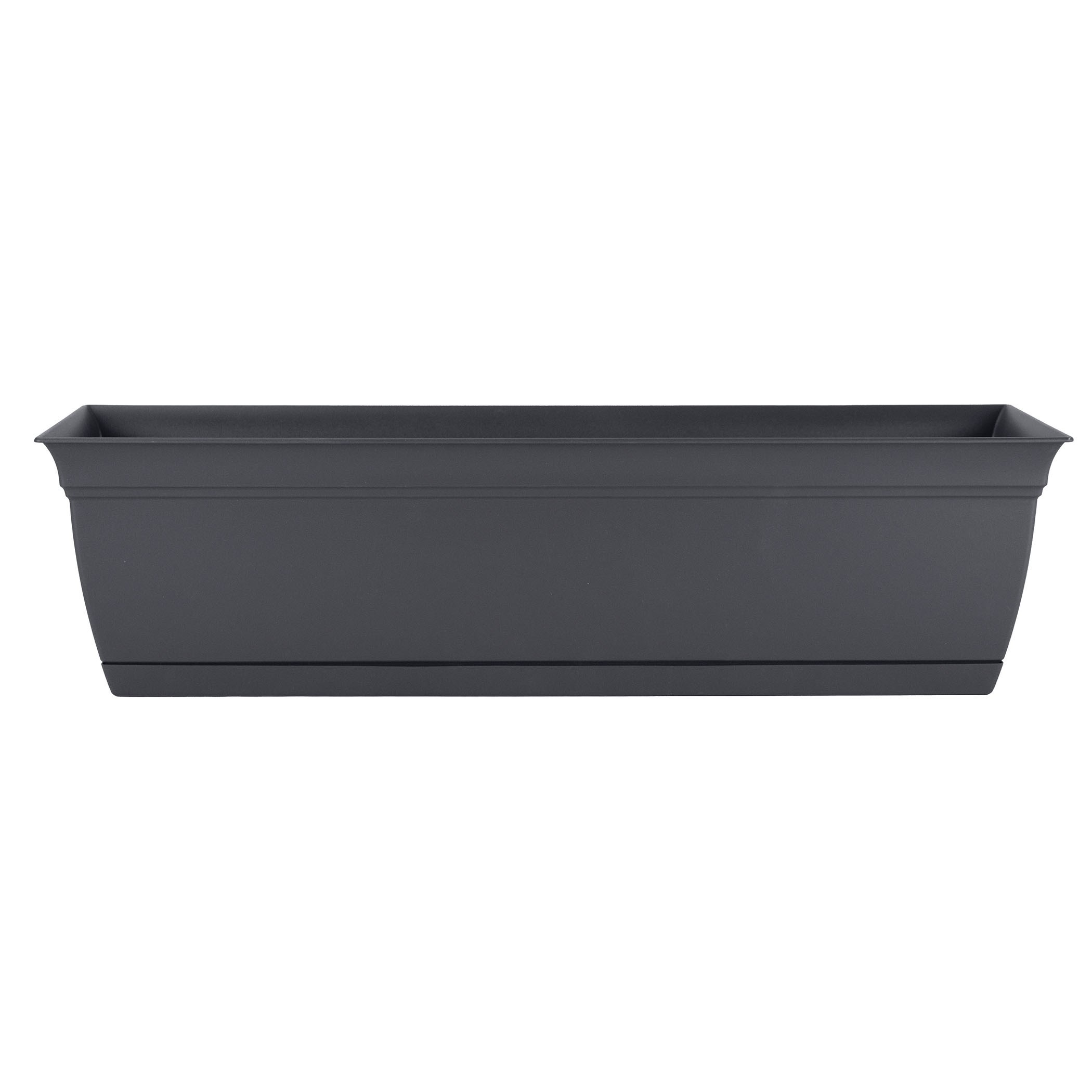 HC 24" Eclipse Window Box Warm Gray — priced per each; minimum 6; multiples of 6