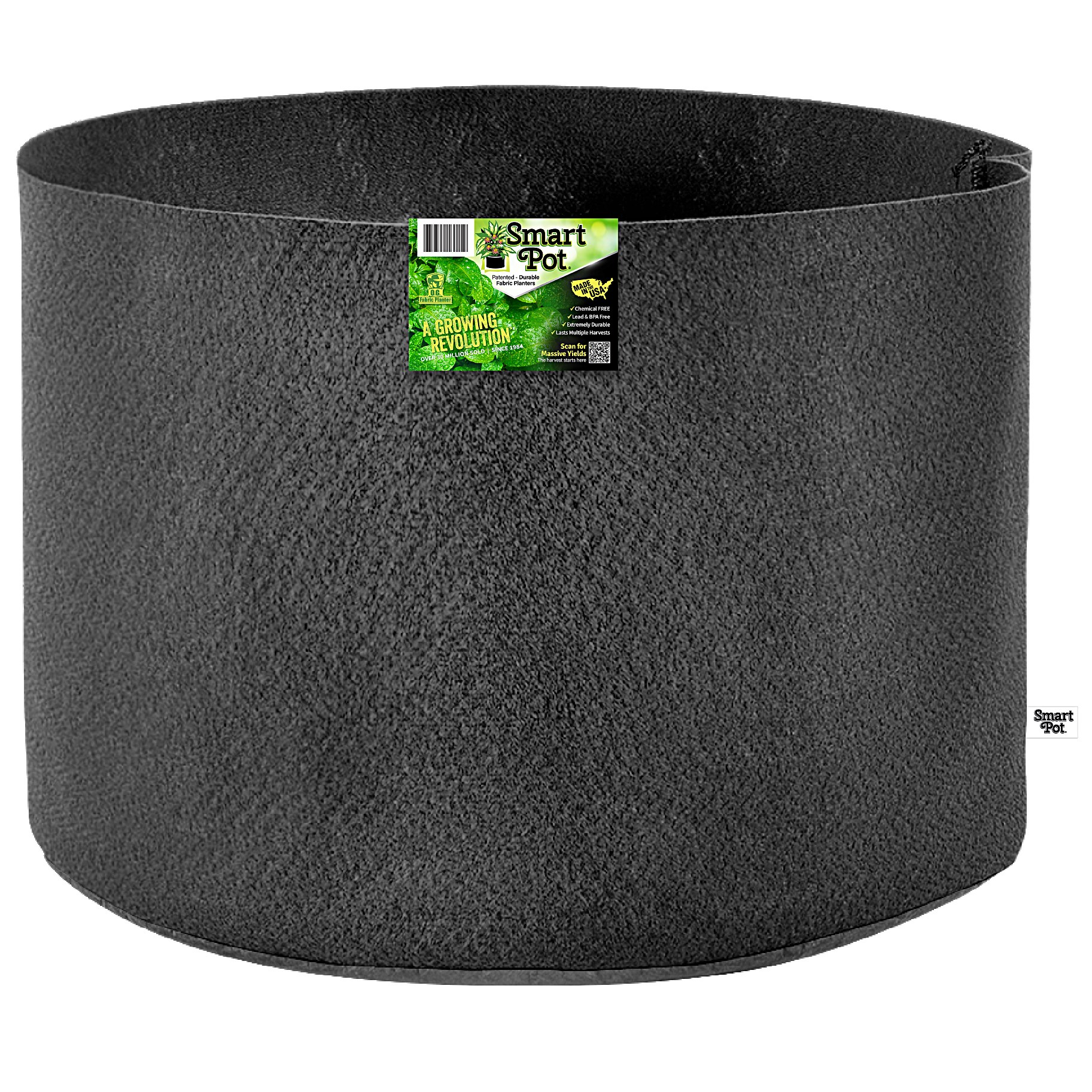 Smart Pot 30gal Black Bulk Box