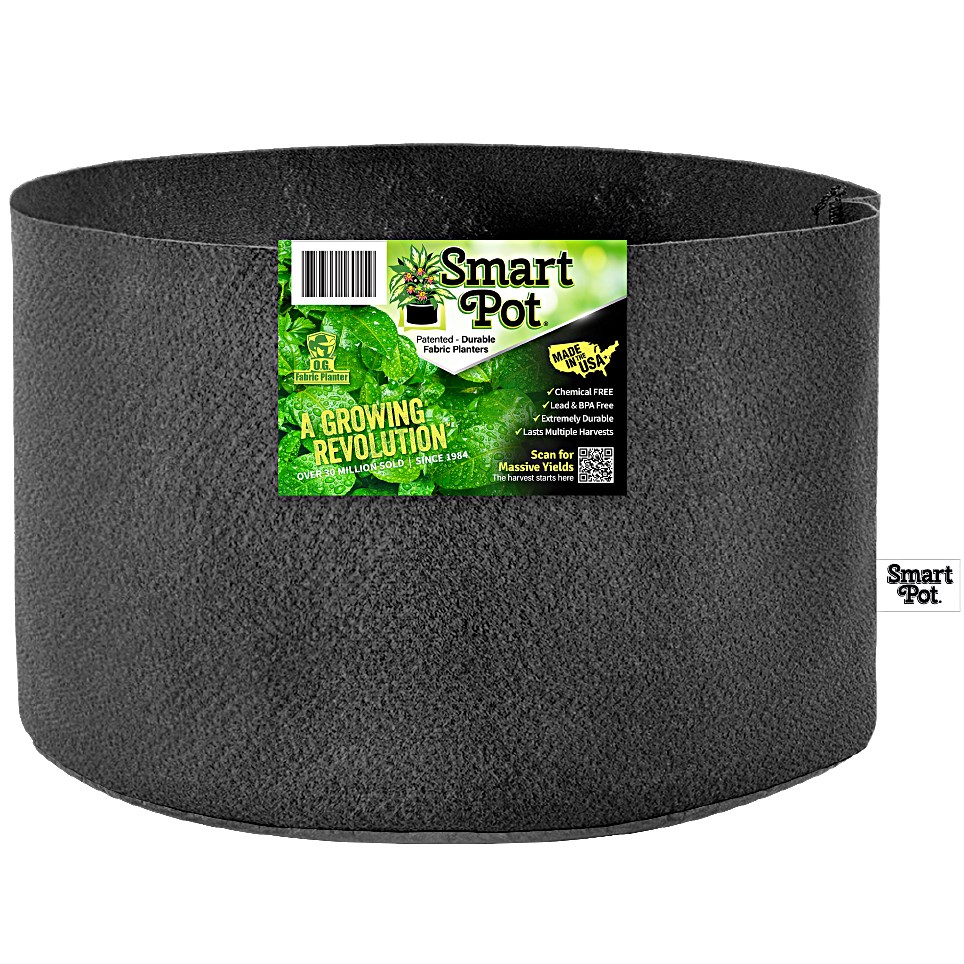 Smart Pot 7gal Salad & Herb Black Grower With Display Box — priced per each; minimum 12; multiples of 12
