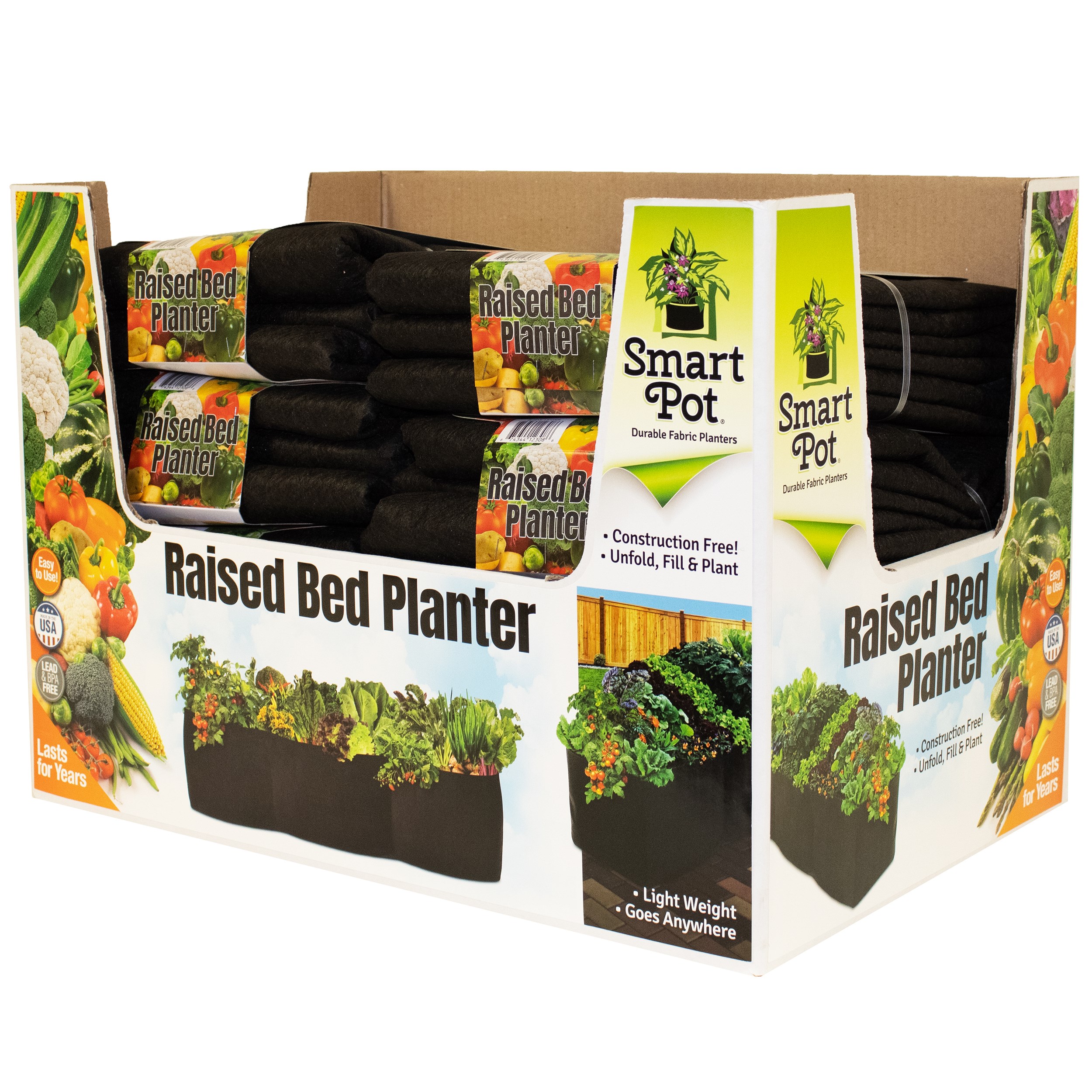 Smart Pot Raised Bed 8'L Planter — Single Unit - Image 3