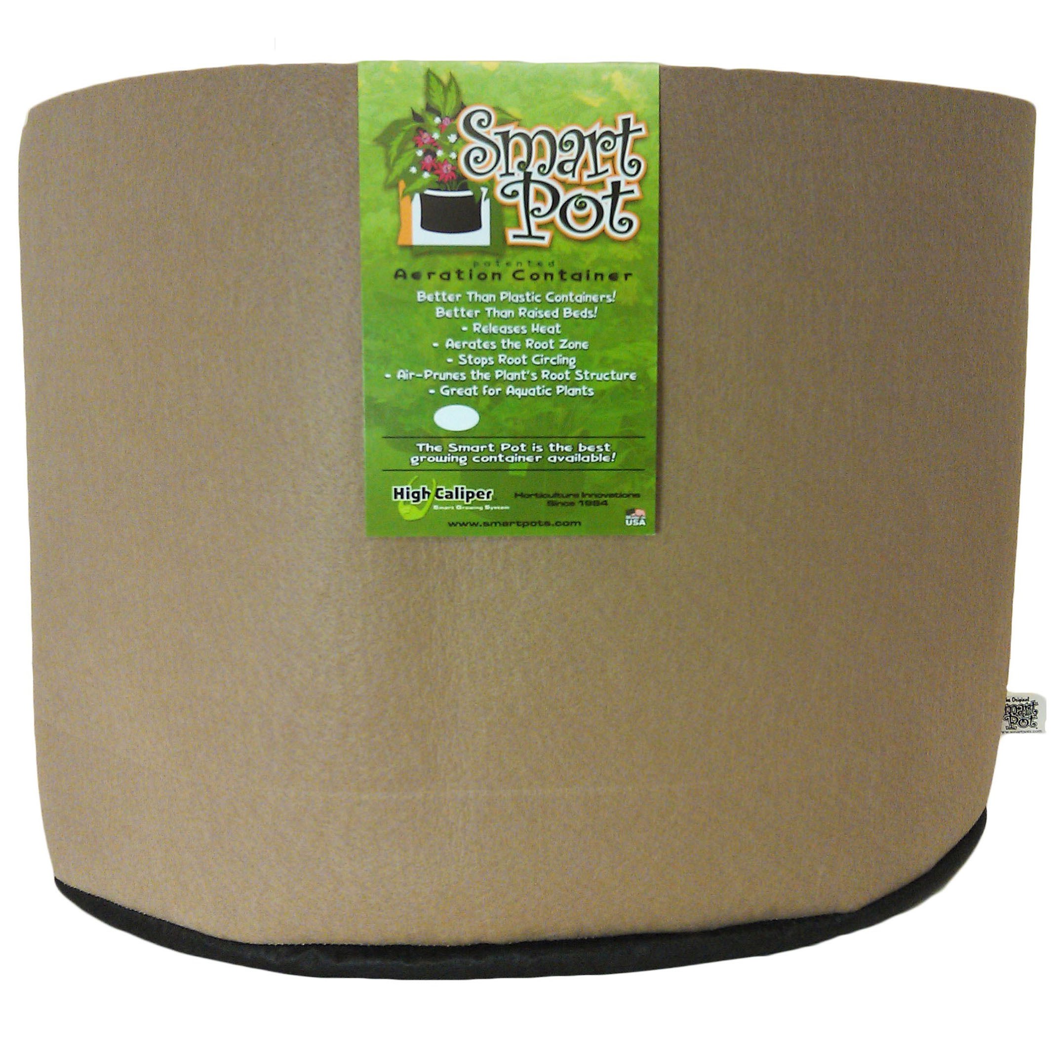 Smart Pot 25gal Tan Bulk Box