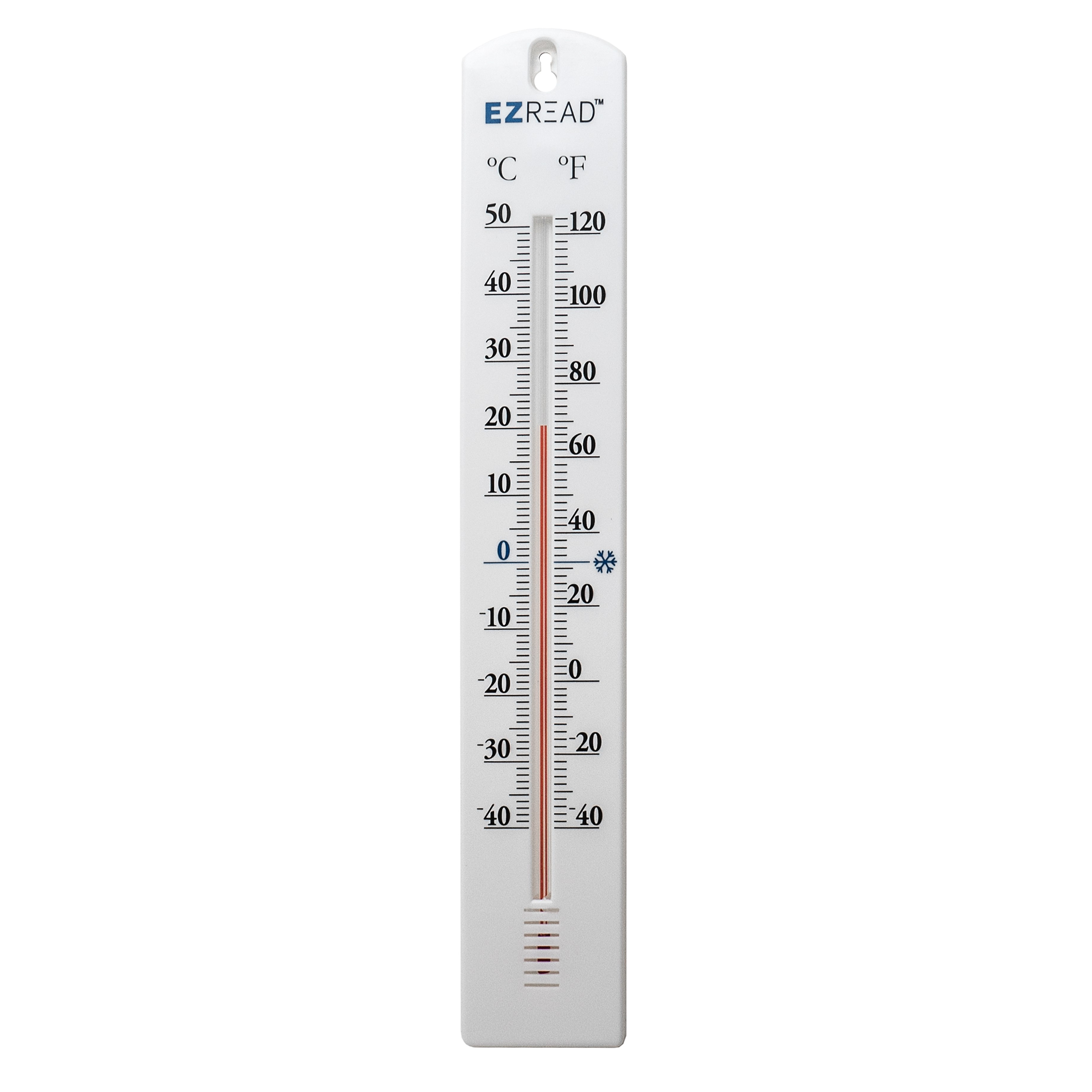Headwinds 15.5" EZ Read In/Out Thermometer White — priced per each; minimum 10; multiples of 10