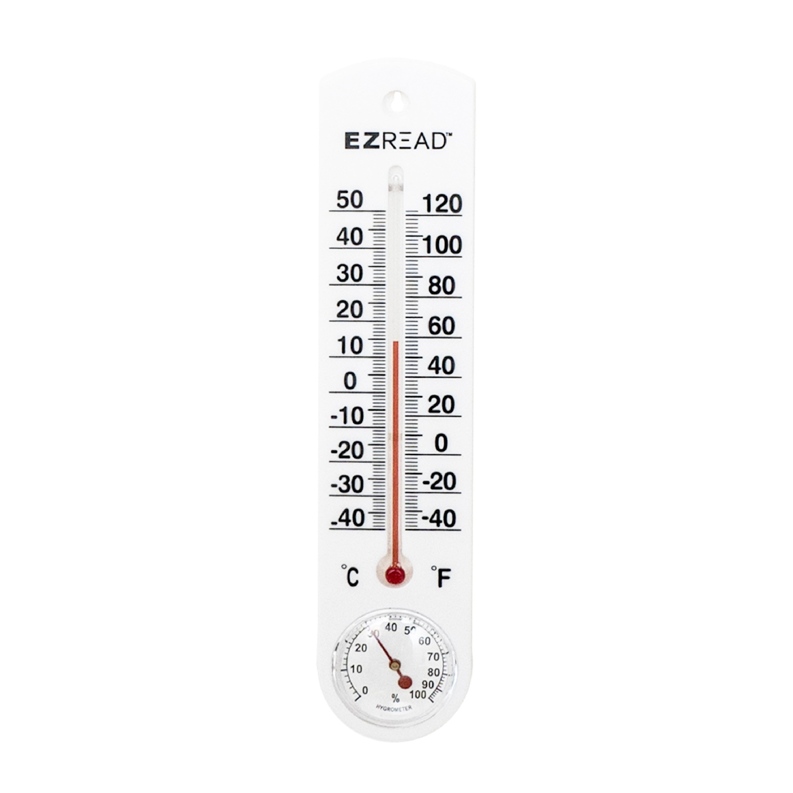 Headwind EZ Read Thermometer/ Hygro Vertical — priced per each; minimum 10; multiples of 10