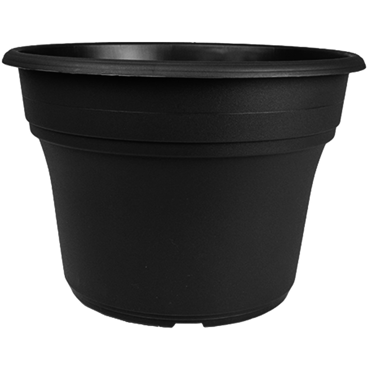 HC 12" Panterra Planter Black — priced per each; minimum 12; multiples of 12