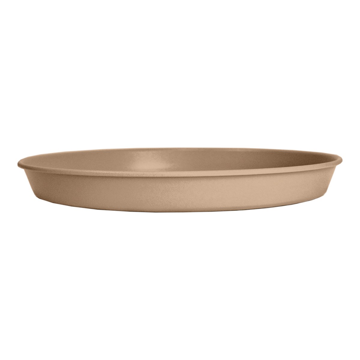 HC 10" Prima Saucer in Sandstone — priced per each; minimum 12; multiples of 12