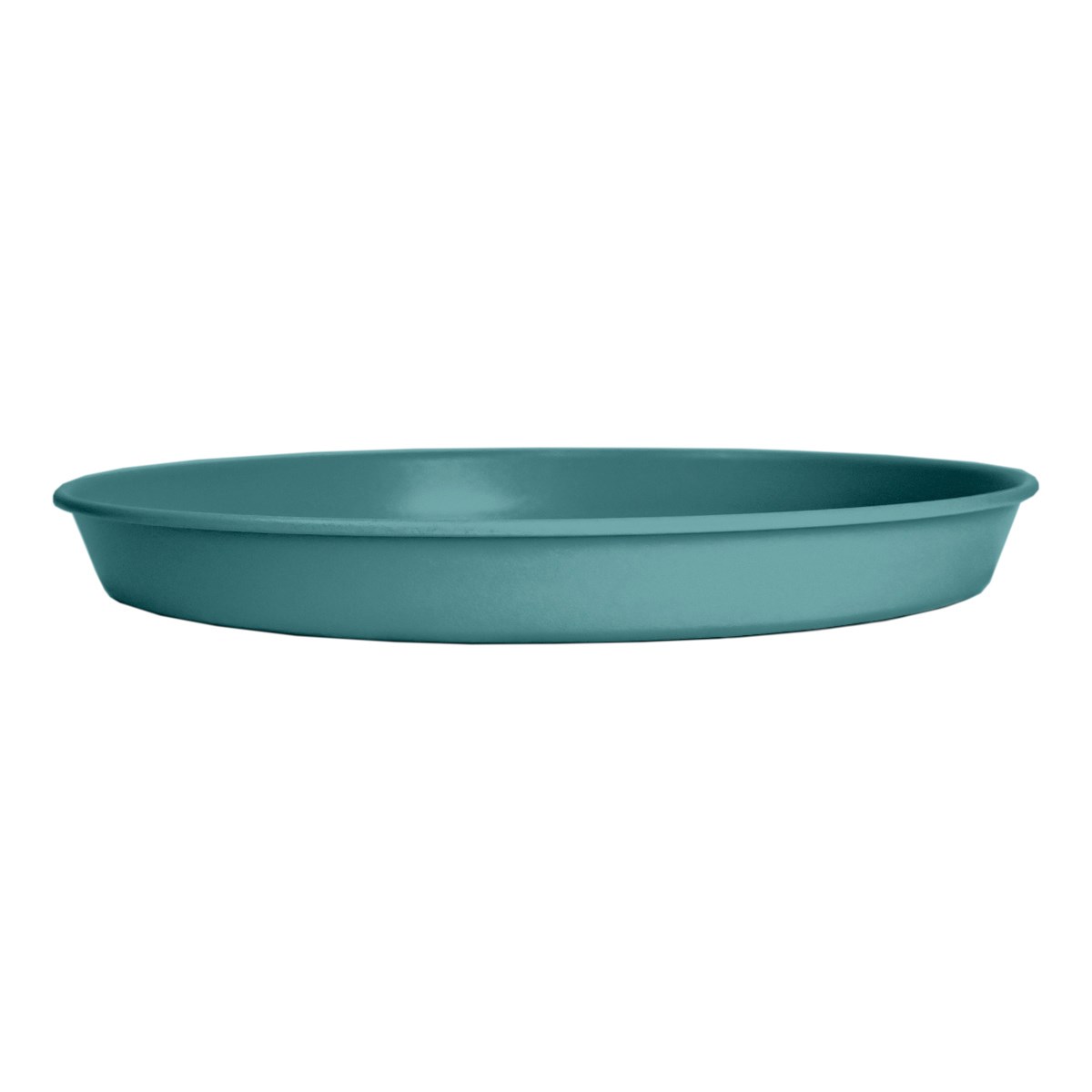 HC 10" Prima Saucer in Dusty Teal — priced per each; minimum 12; multiples of 12