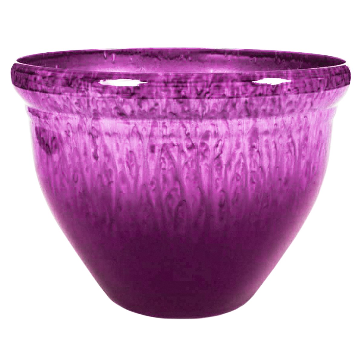 HC 12" Pizzazz Planter Purple Violet — priced per each; minimum 12; multiples of 12