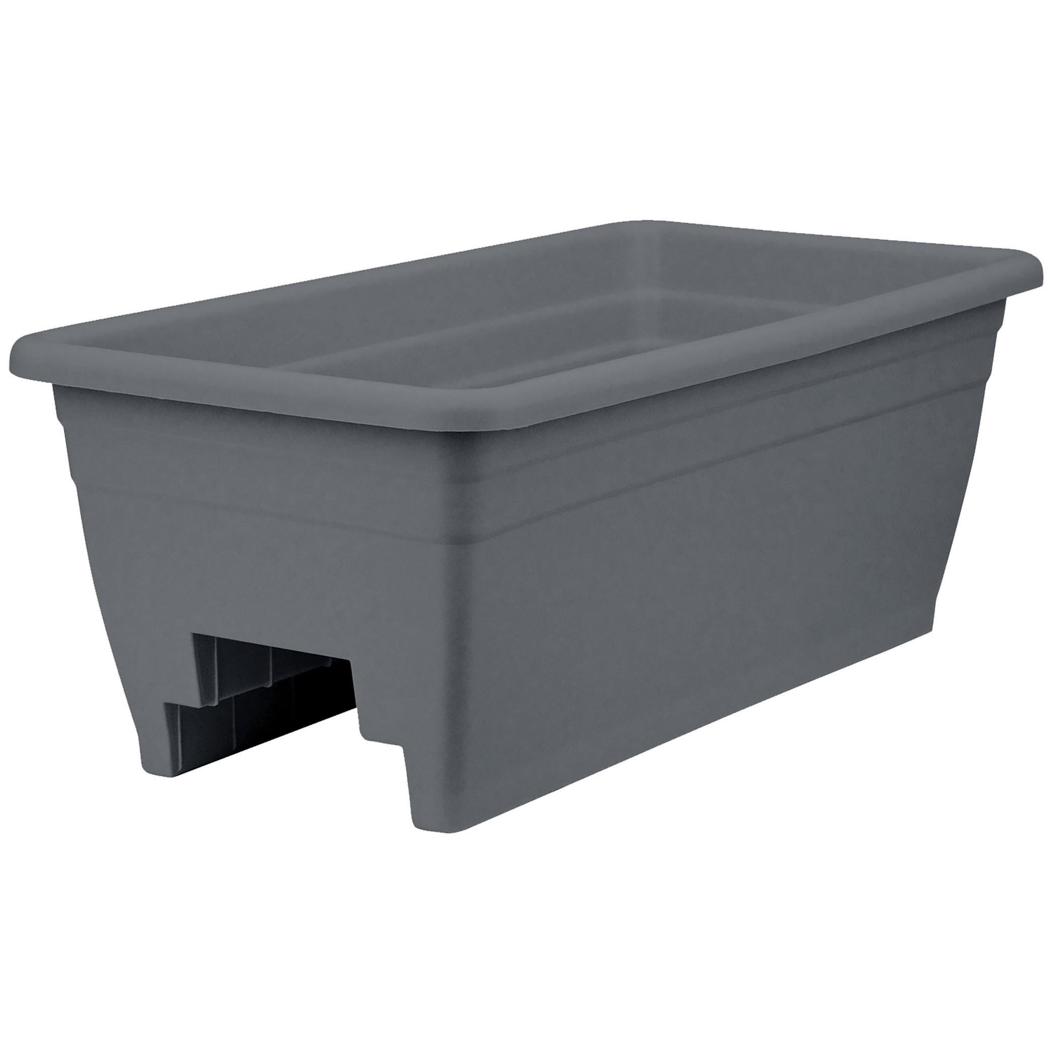 HC 24" Deck Rail Box Warm Gray — priced per each; minimum 5; multiples of 5