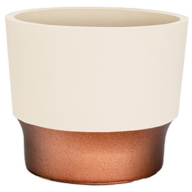 HC 7" Sprite Succulent Pot Vanilla Bisque — priced per each; minimum 12; multiples of 12