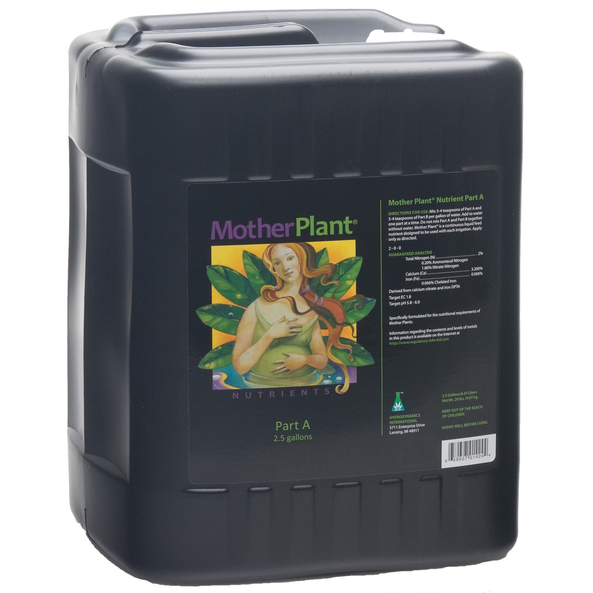 HDI 320oz Motherplant Part A 2.5 Gallons — priced per each; minimum 2; multiples of 2
