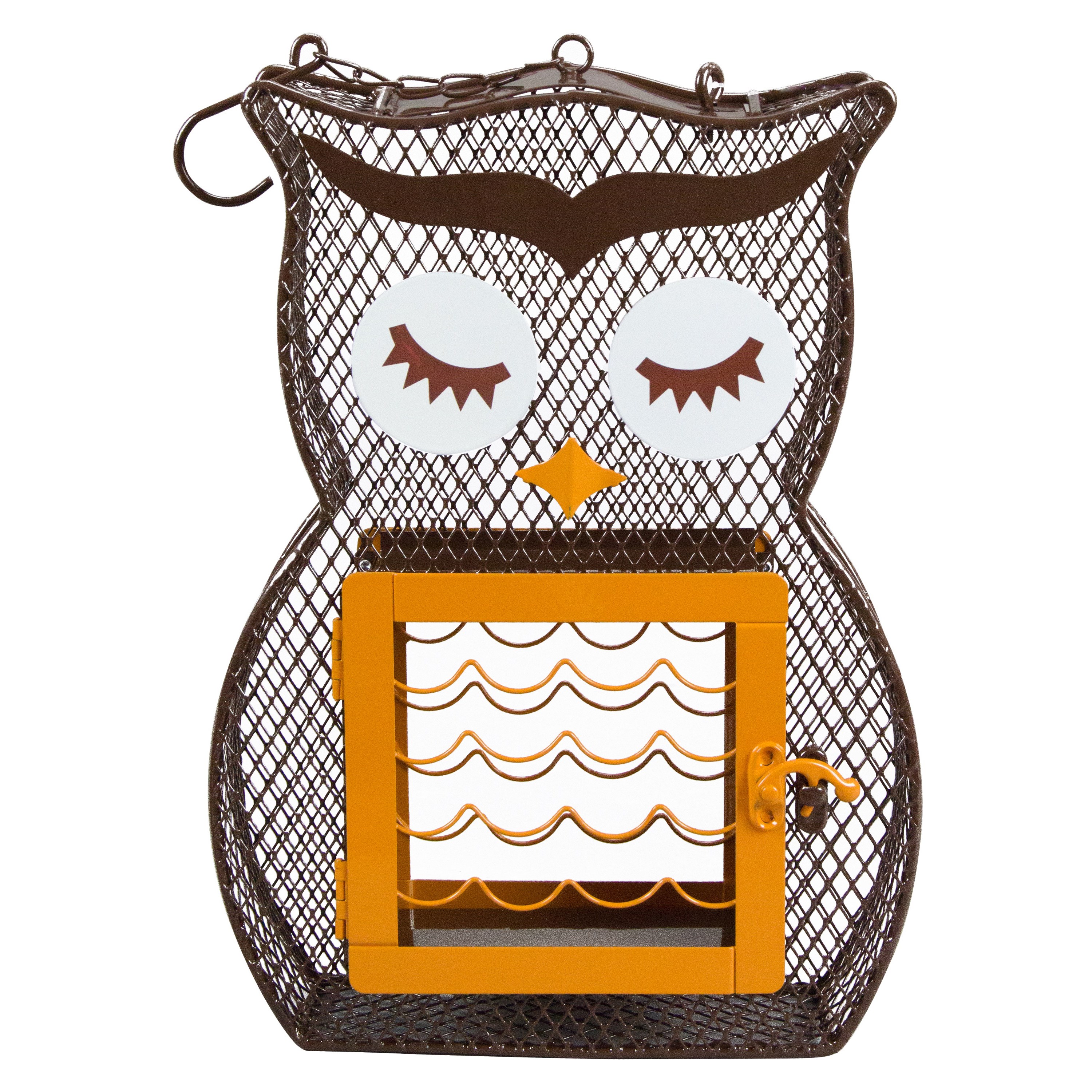Heath Owl Dual Feeder — priced per each; minimum 5; multiples of 5