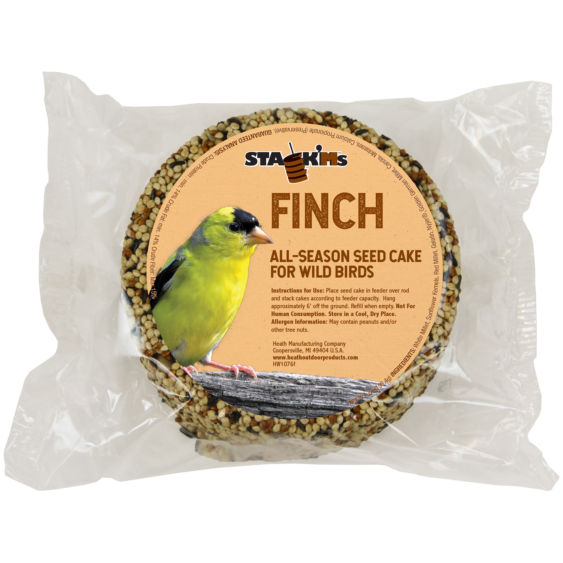 Heath Stackms Finch — priced per each; minimum 6; multiples of 6