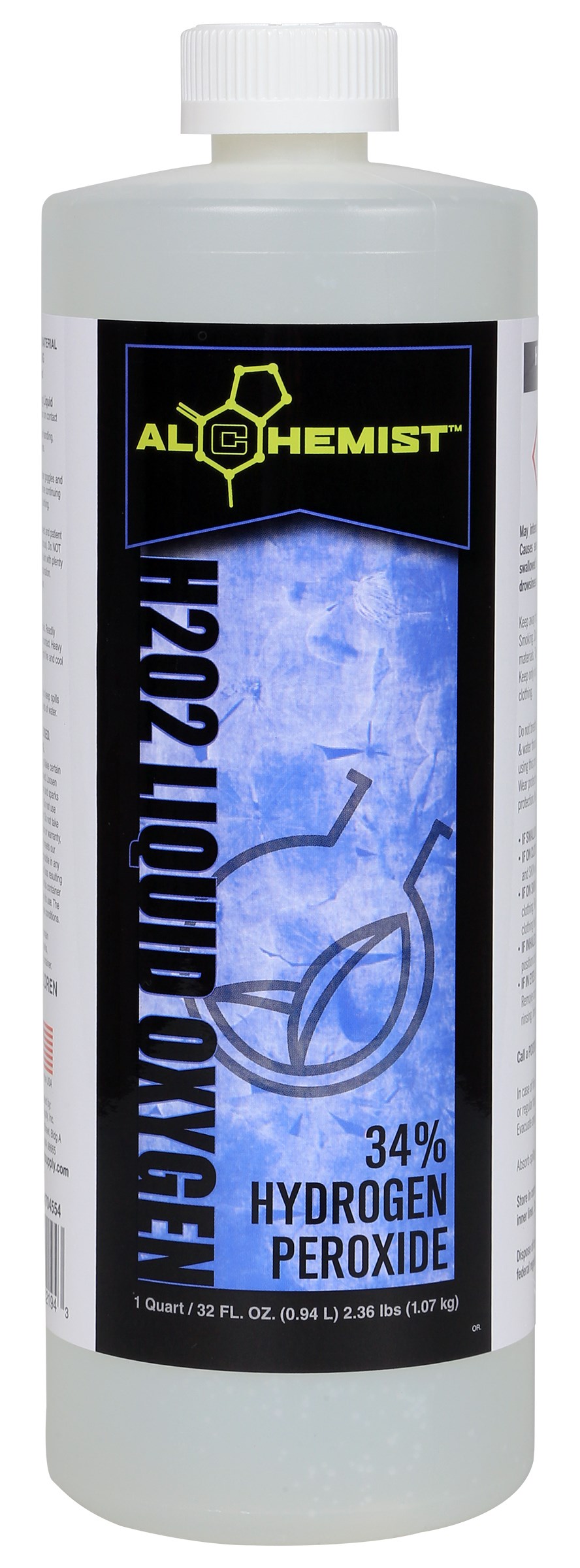 Alchemist 32oz H2O2 Liquid Oxygen 34% — Single Unit