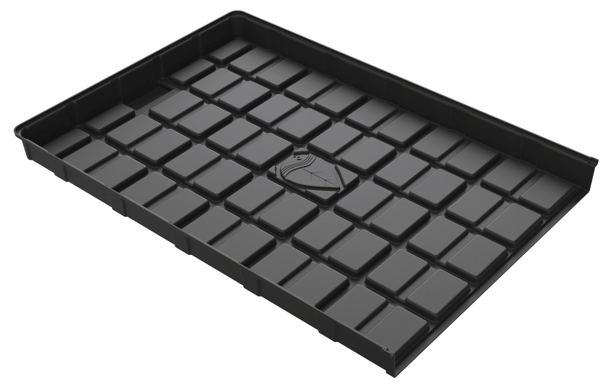 Botanicare 4ft W x 5.5ft L Black ABS Drain Tray — Single Unit