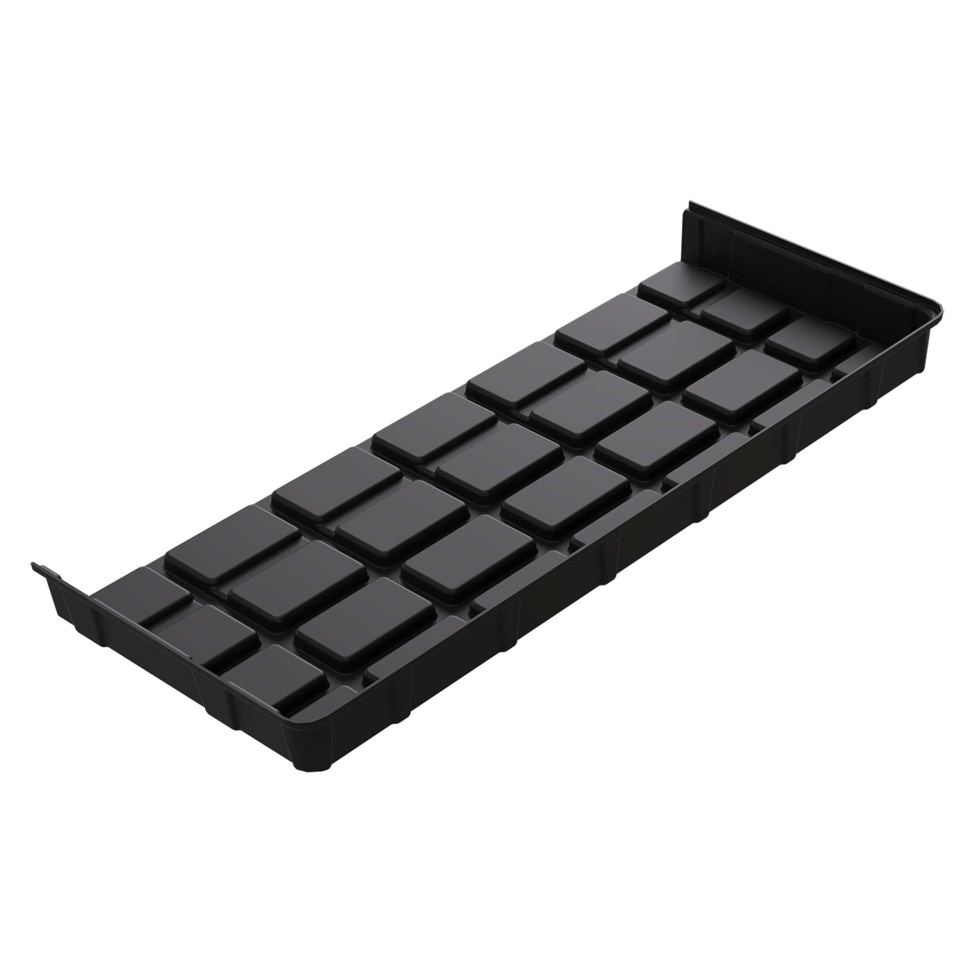 Botanicare 5ft W x 2ft L ABS End Tray Black — Single Unit
