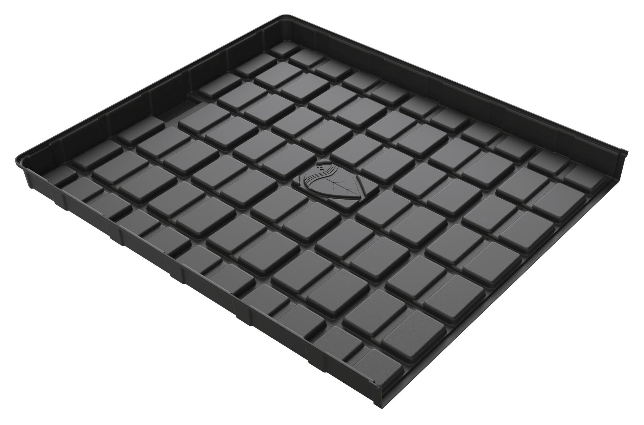 Botanicare 5ft W x 5.5ft L ABS Drain Tray Black — Single Unit
