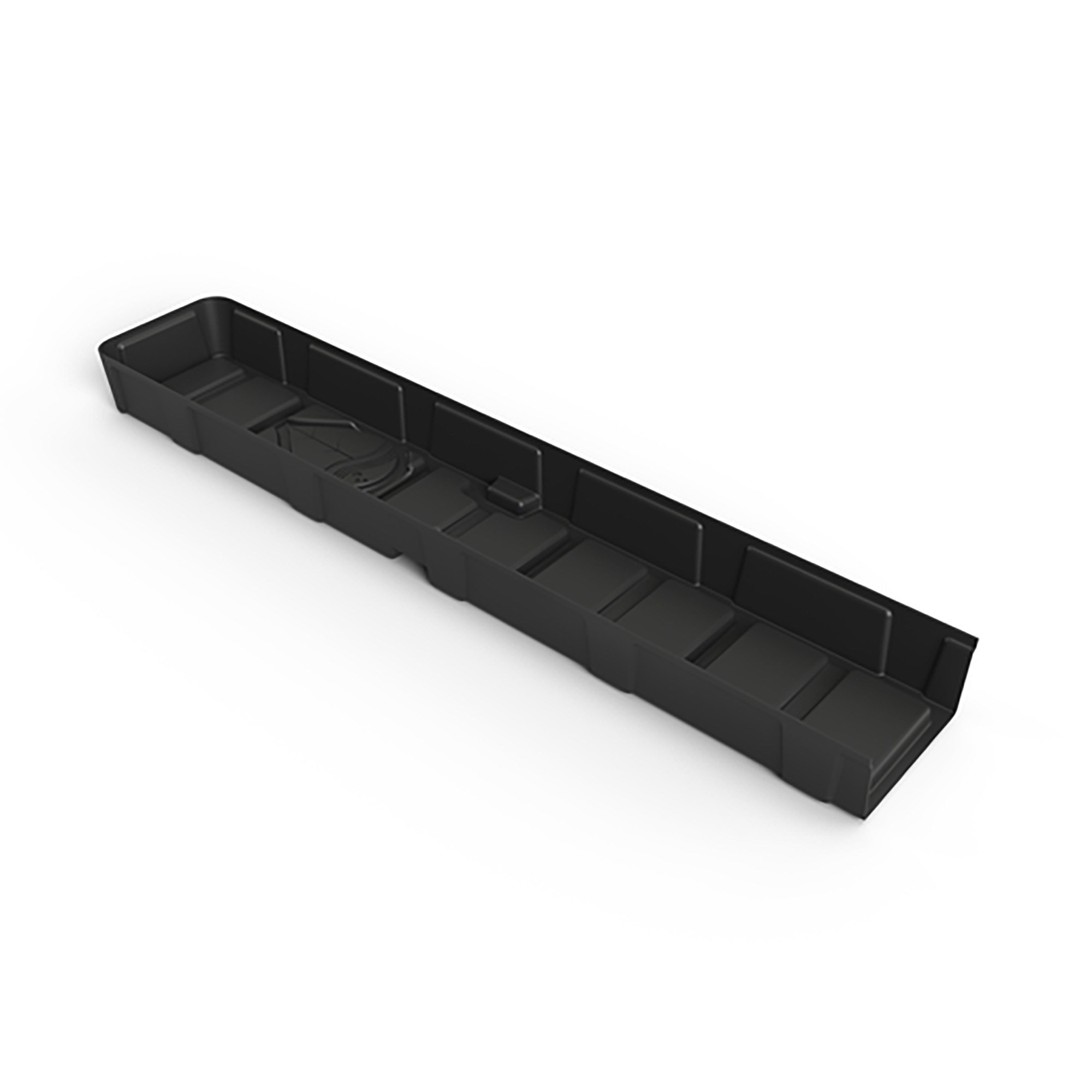Botanicare 5ft L End Gutter Tray Black — Single Unit