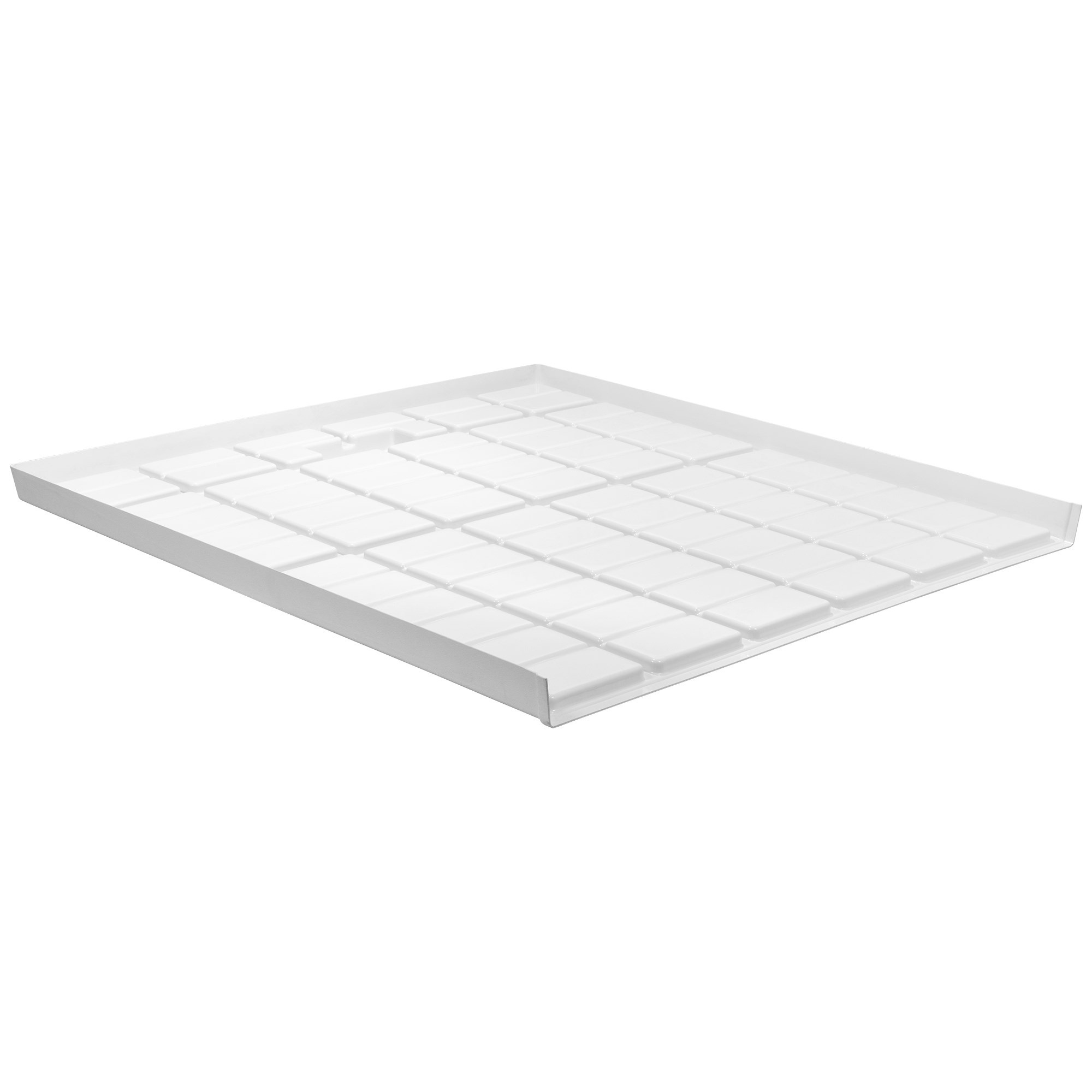 Botanicare 4ft x 4ft CT Drain Tray White ABS — Single Unit
