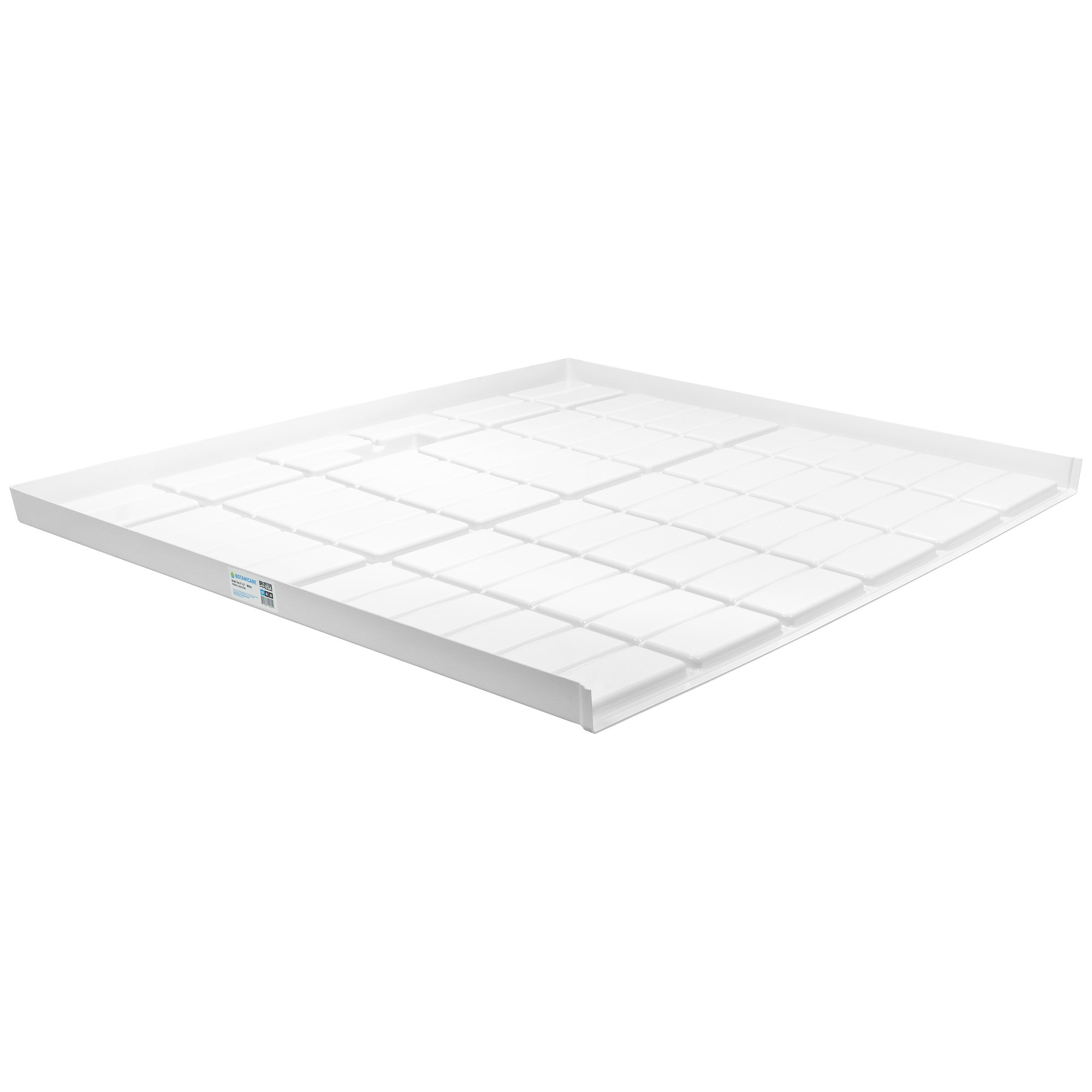 Botanicare 4ft x 5ft CT Drain Tray White ABS — Single Unit