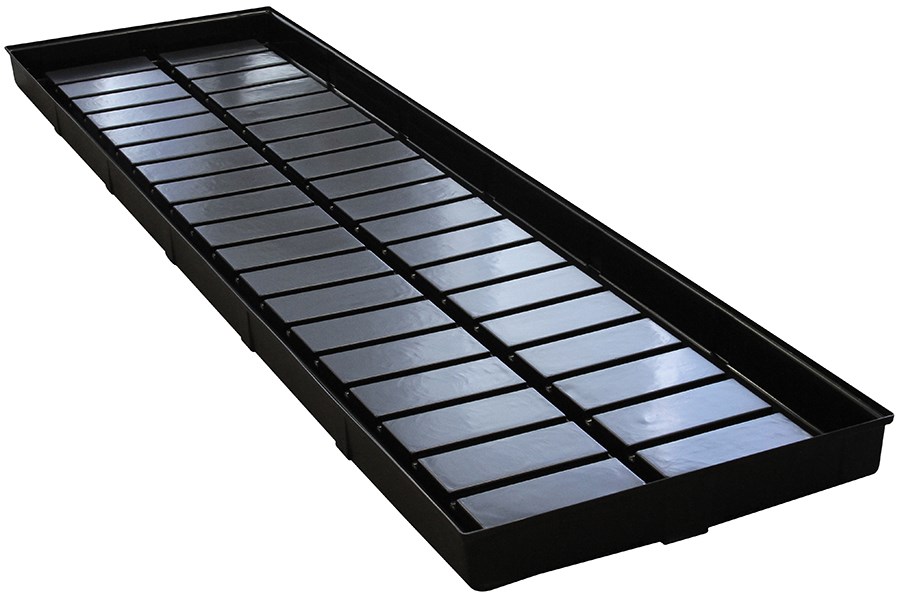 Botanicare 2ft x 8ft LT Tray Black — Single Unit