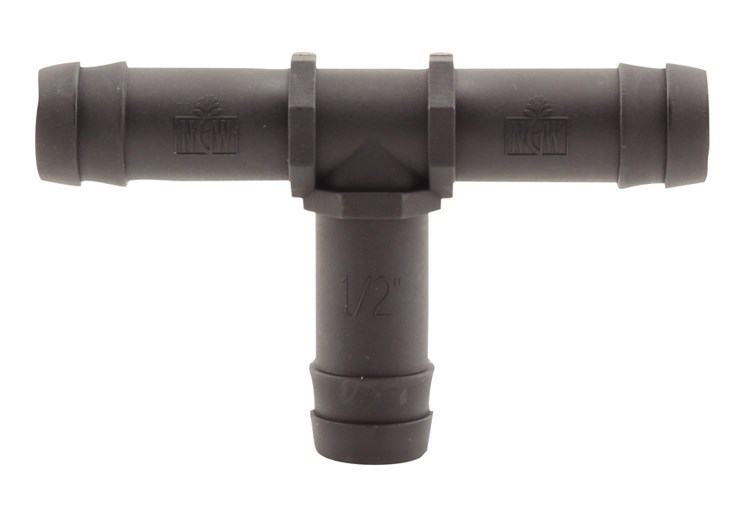 Hydro Flow 1/2in Premium Barbed Tee (10/BG)