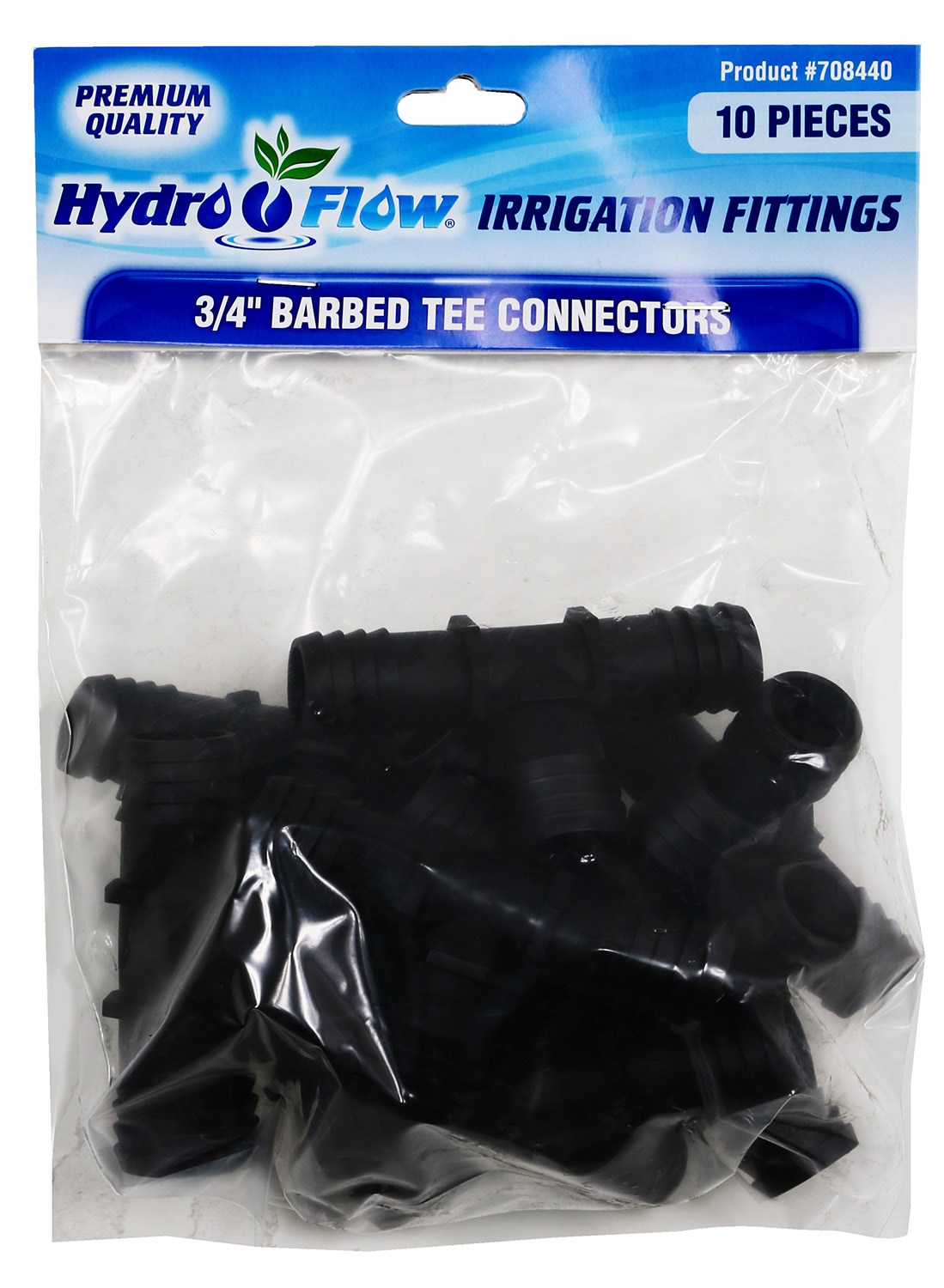 Hydro Flow 3/4in Premium Barbed Tee (10/BG) - Image 2