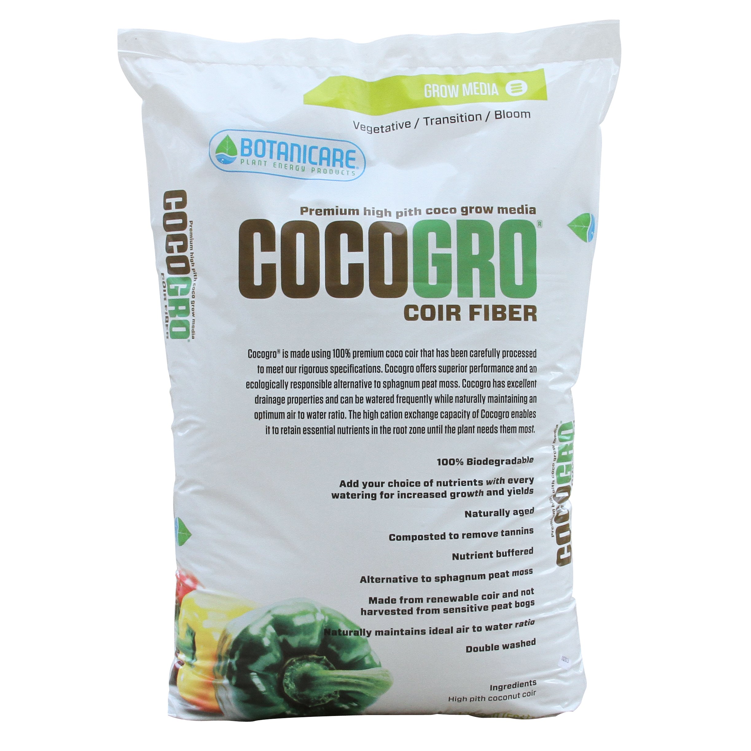 Botanicare 1.75cf CocoGro Coir Fiber — Single Unit