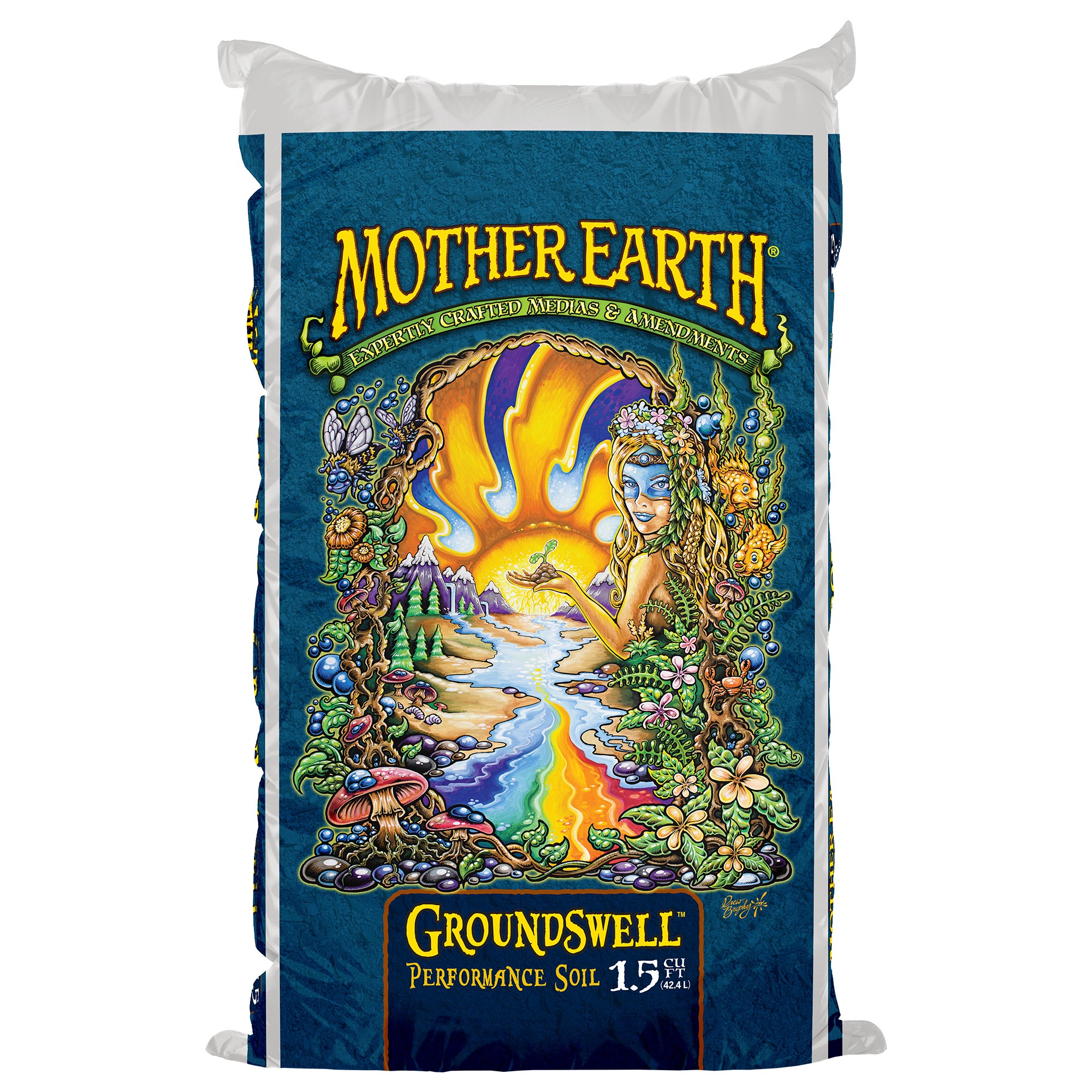 Mother Earth 1.5cf Groundswell Performance Soil — Single Unit