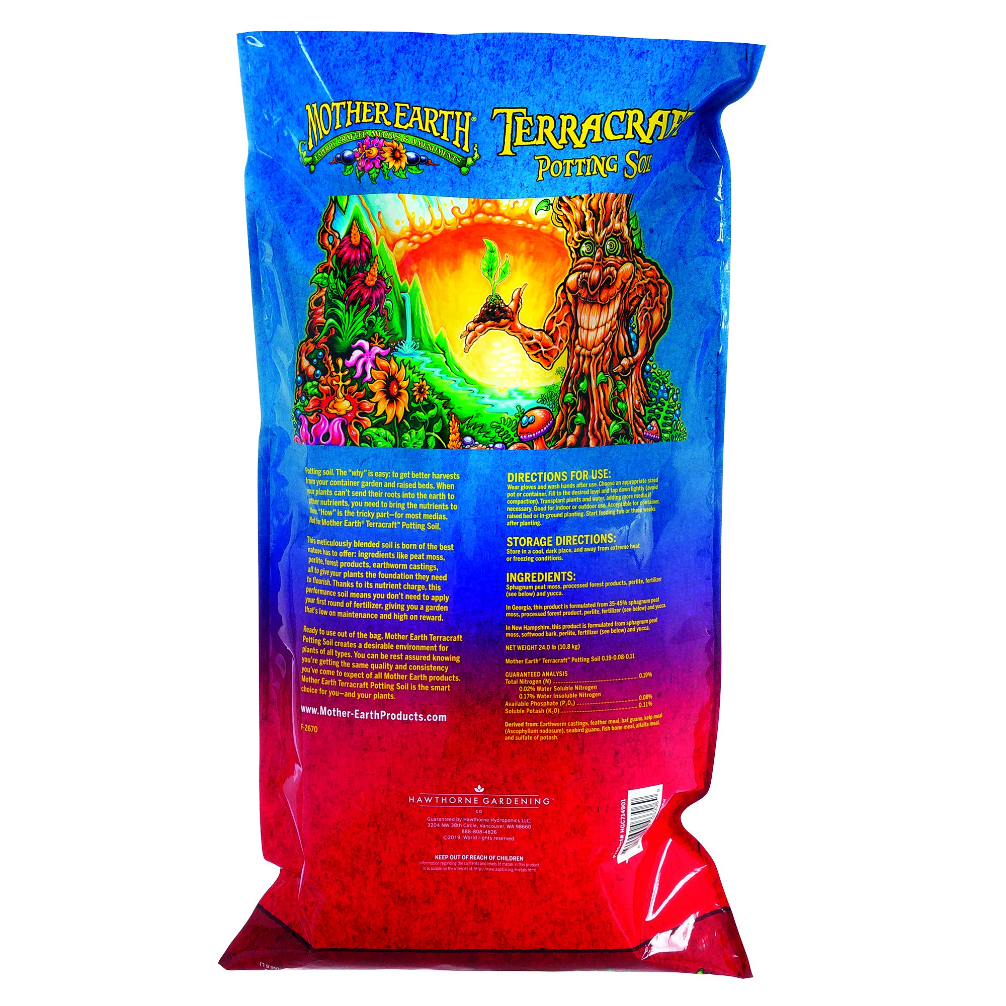 Mother Earth 2cf Terracraft Soil — Single Unit - Image 2