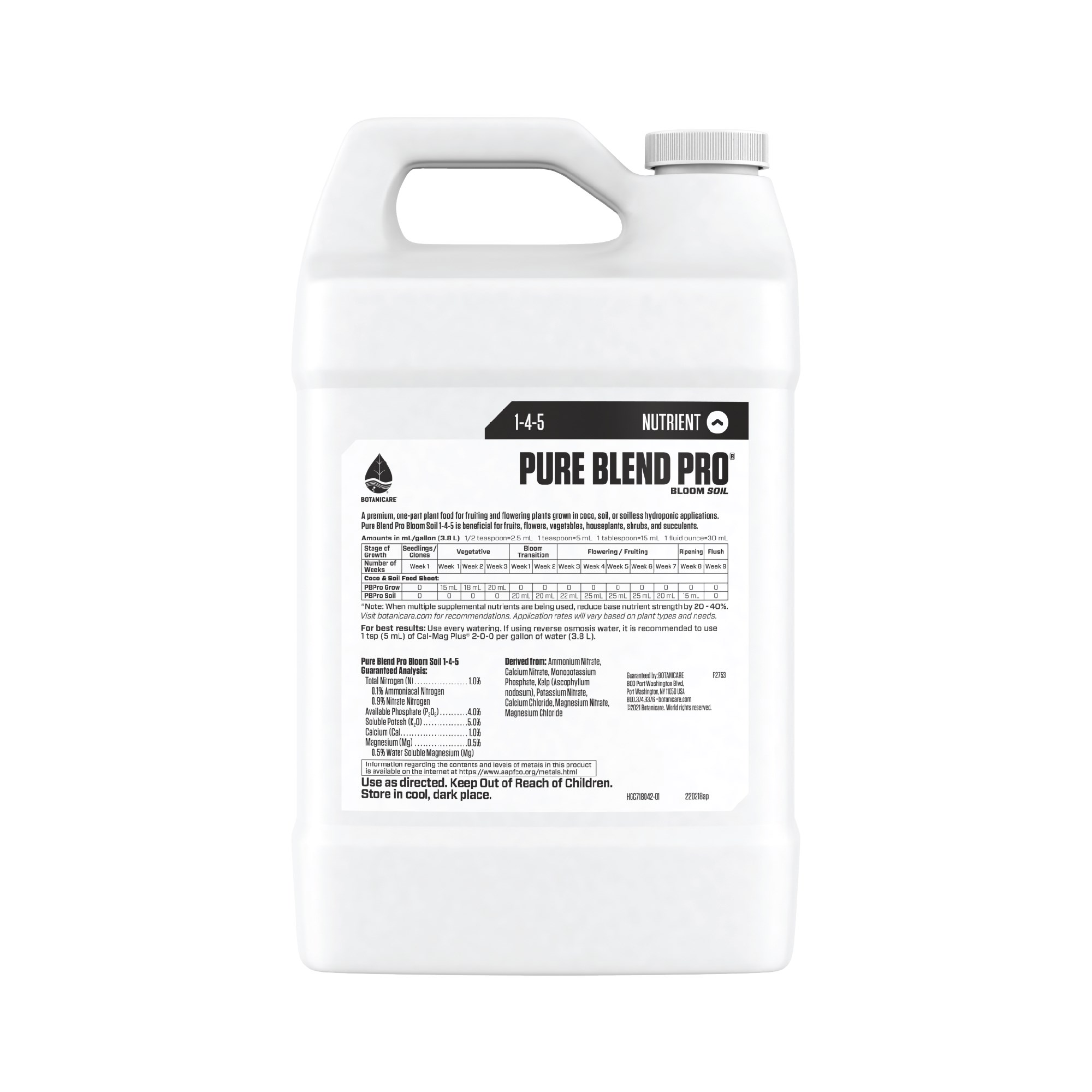 Botanicare 1gal Pure Blend Pro Soil — Single Unit - Image 2