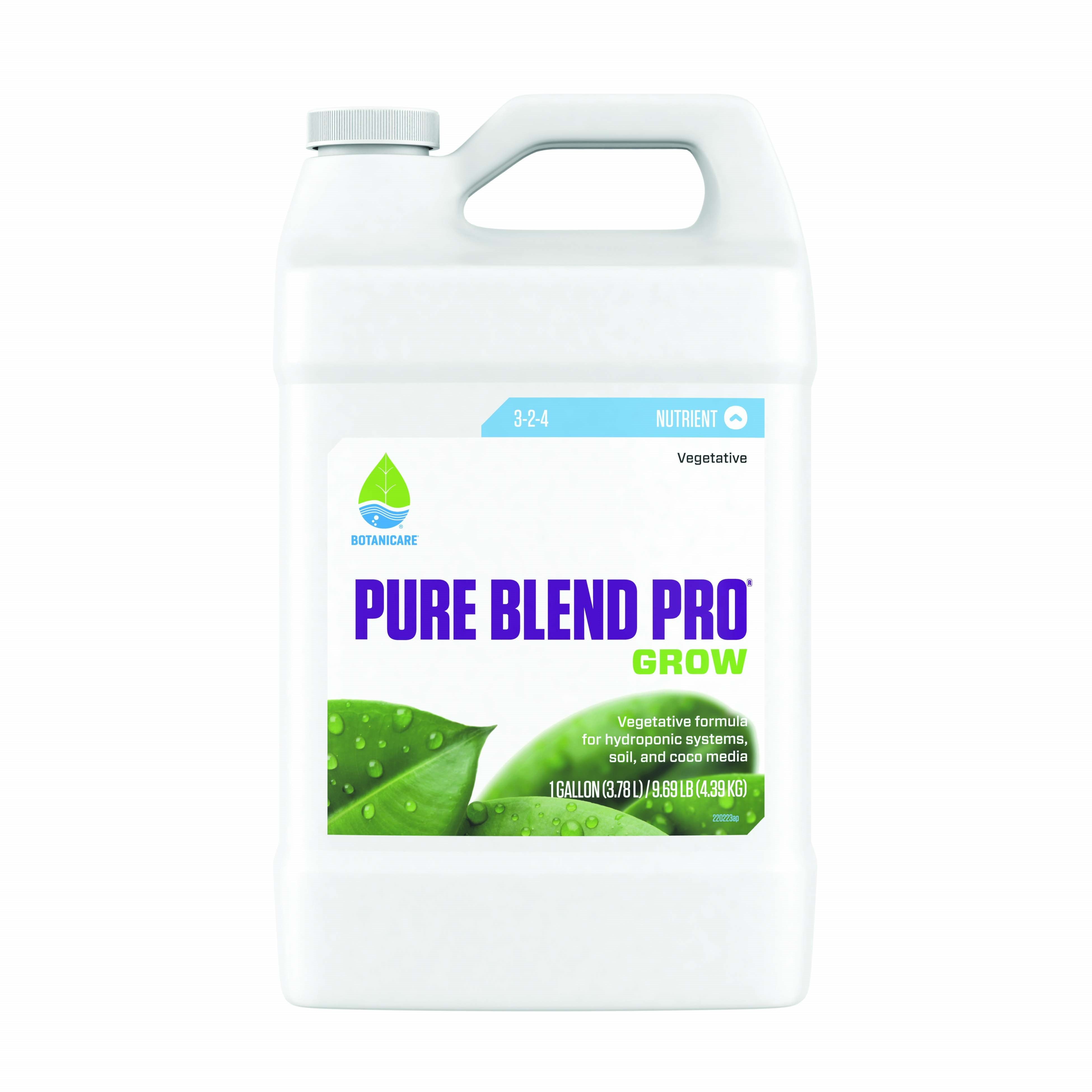 Botanicare 1gal Pure Blend Pro Grow — Single Unit