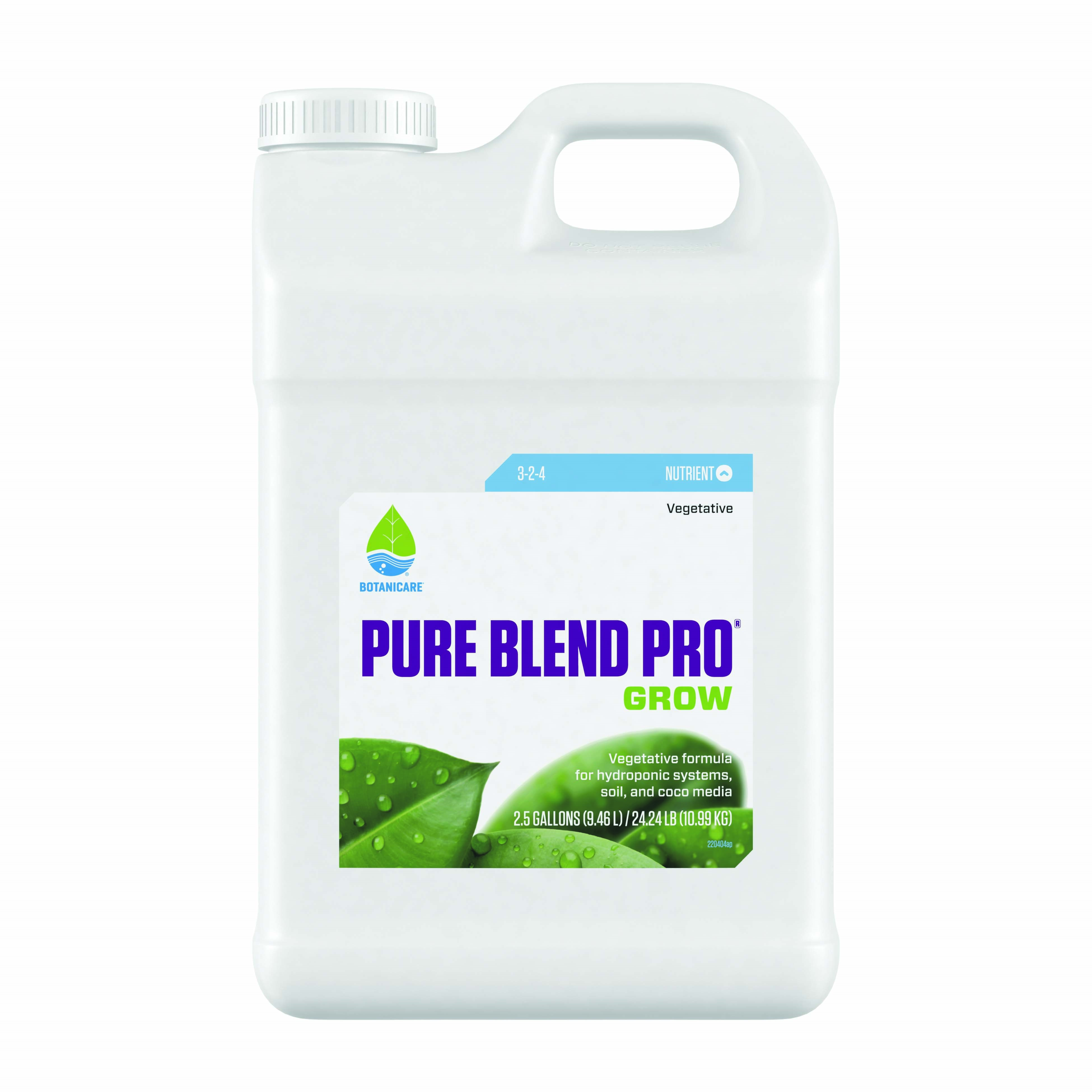 Botanicare 2.5gal Pure Blend Pro Grow — Single Unit