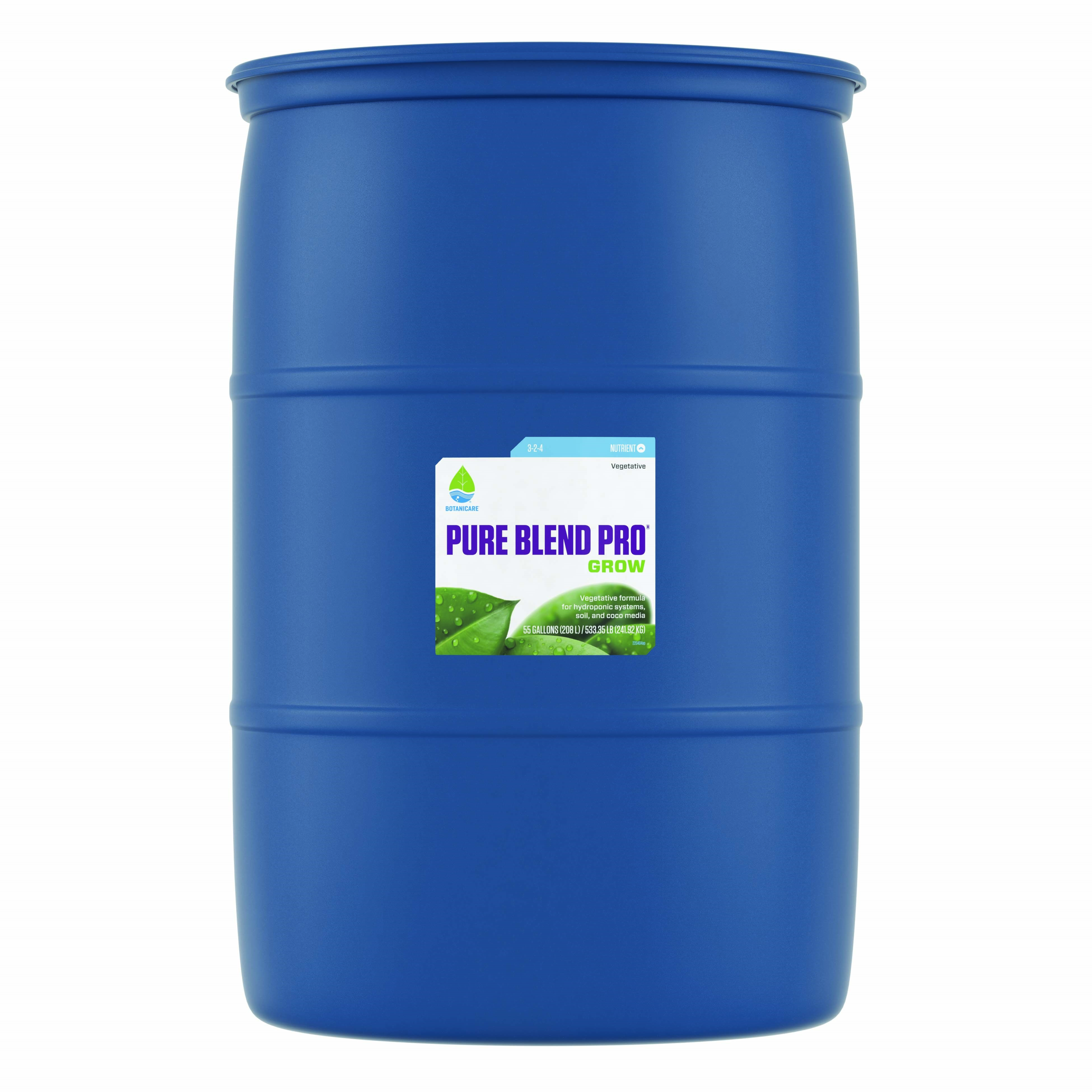 Botanicare 55gal Pure Blend Pro Grow 3-2-4 — Single Unit