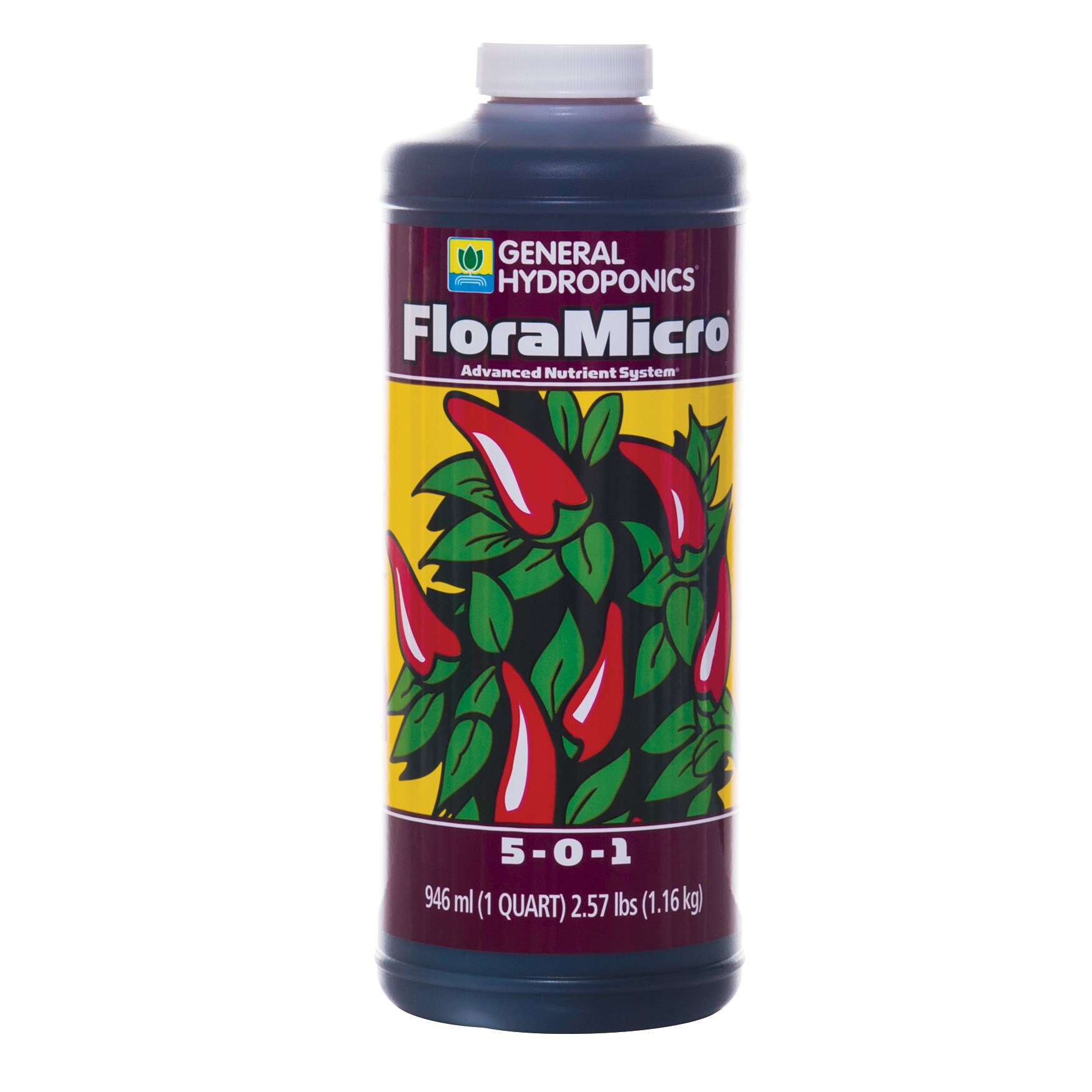 General Hydroponics 32oz Flora Micro — Single Unit