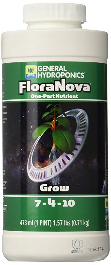 General Hydroponics 16oz FloraNova Grow — Single Unit